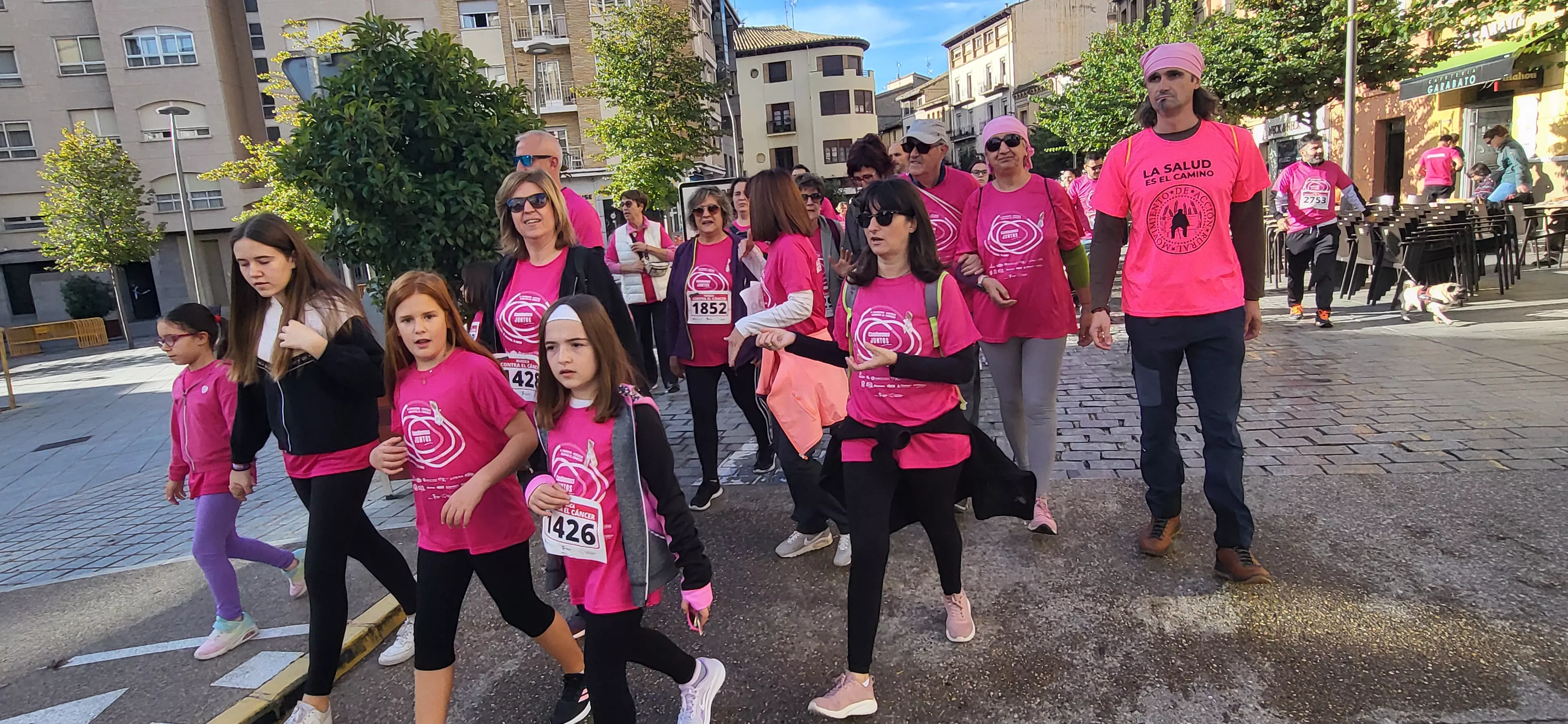 X Carrera Huesca contra el Cáncer. Foto Mercedes Manterola