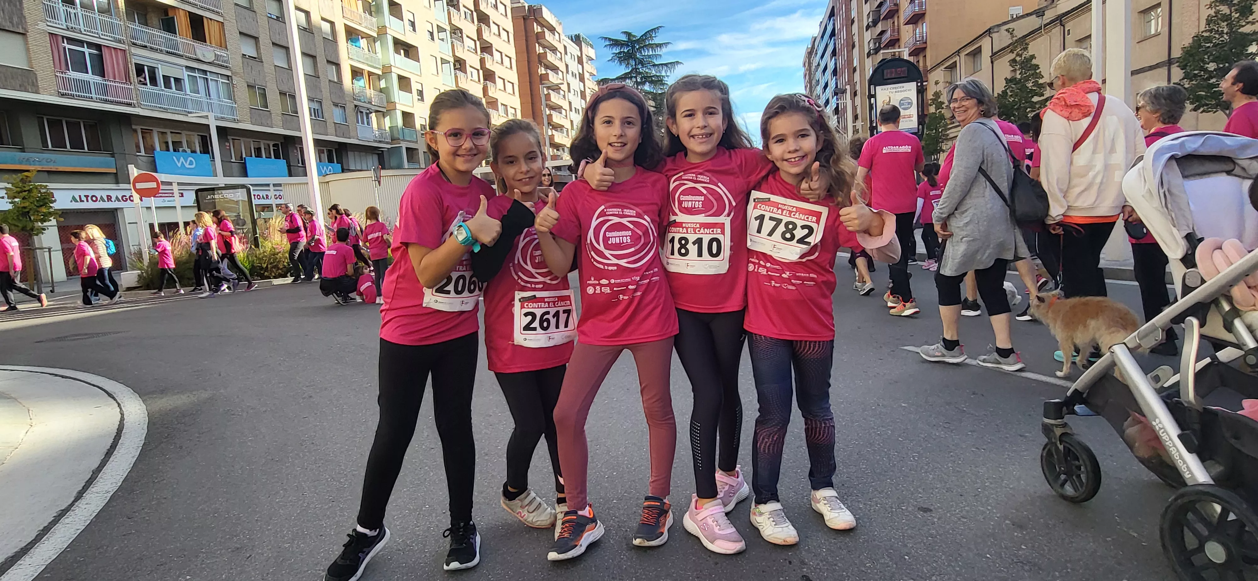 X Carrera Huesca contra el Cáncer. Foto Mercedes Manterola
