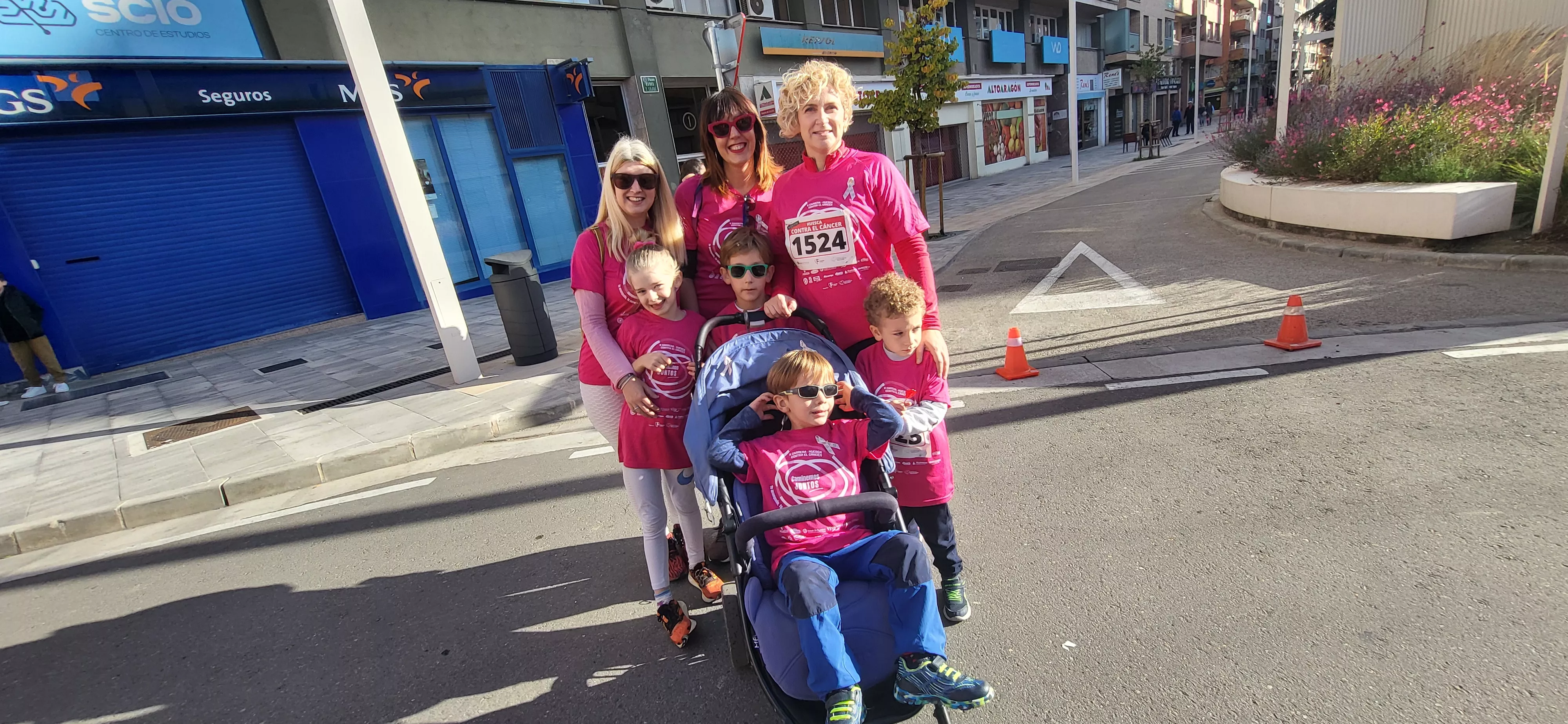 X Carrera Huesca contra el Cáncer. Foto Mercedes Manterola
