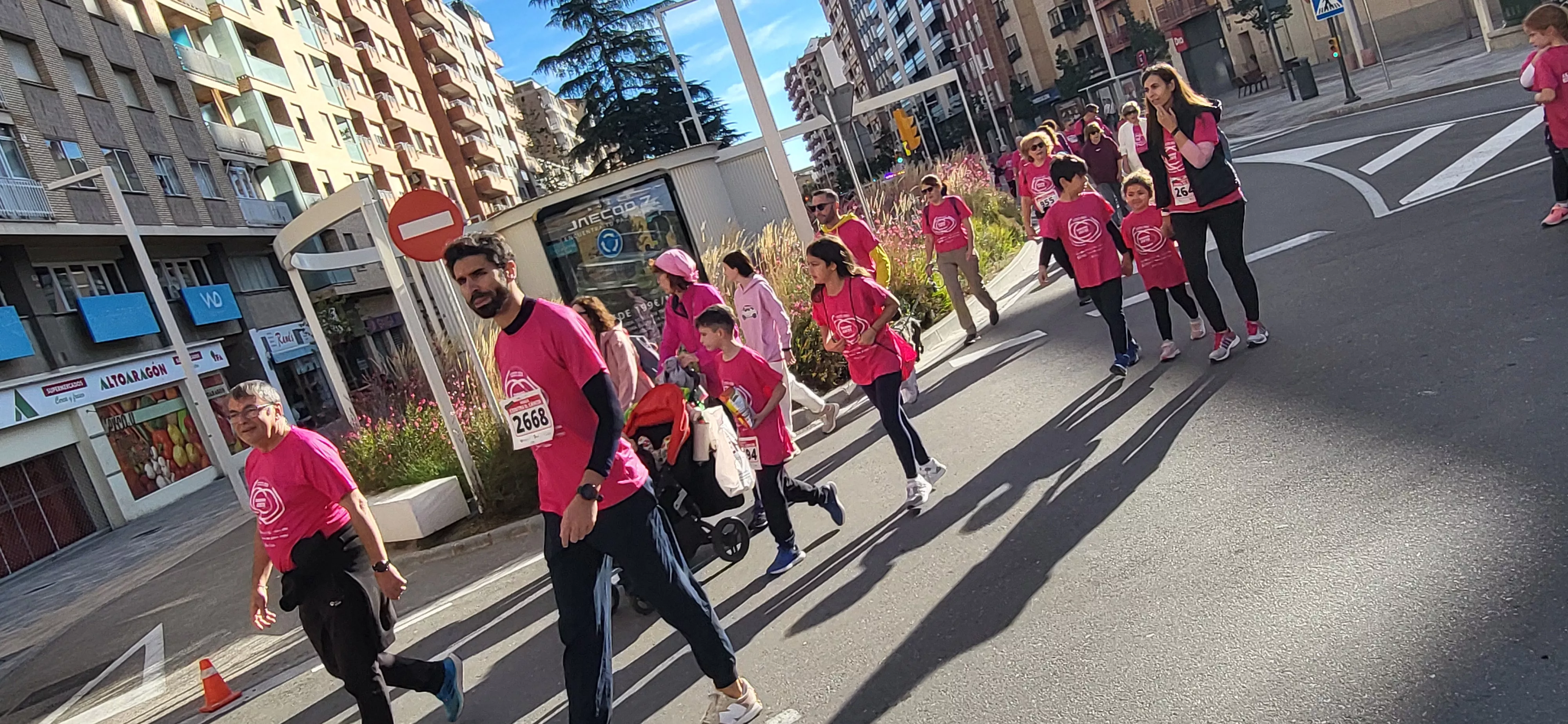X Carrera Huesca contra el Cáncer. Foto Mercedes Manterola