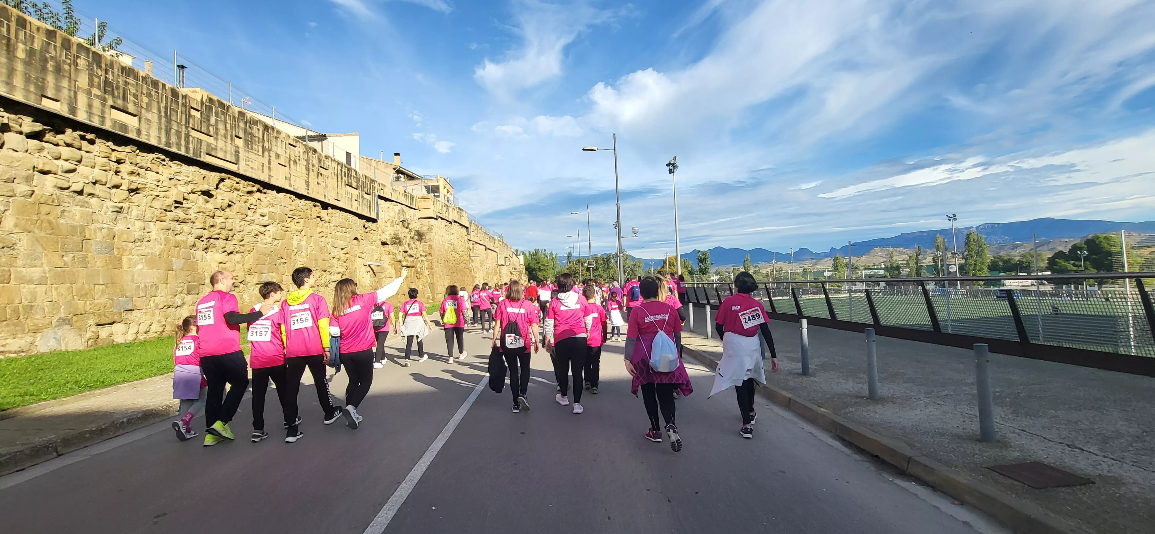 X Carrera Huesca contra el Cáncer. Foto Mercedes Manterola