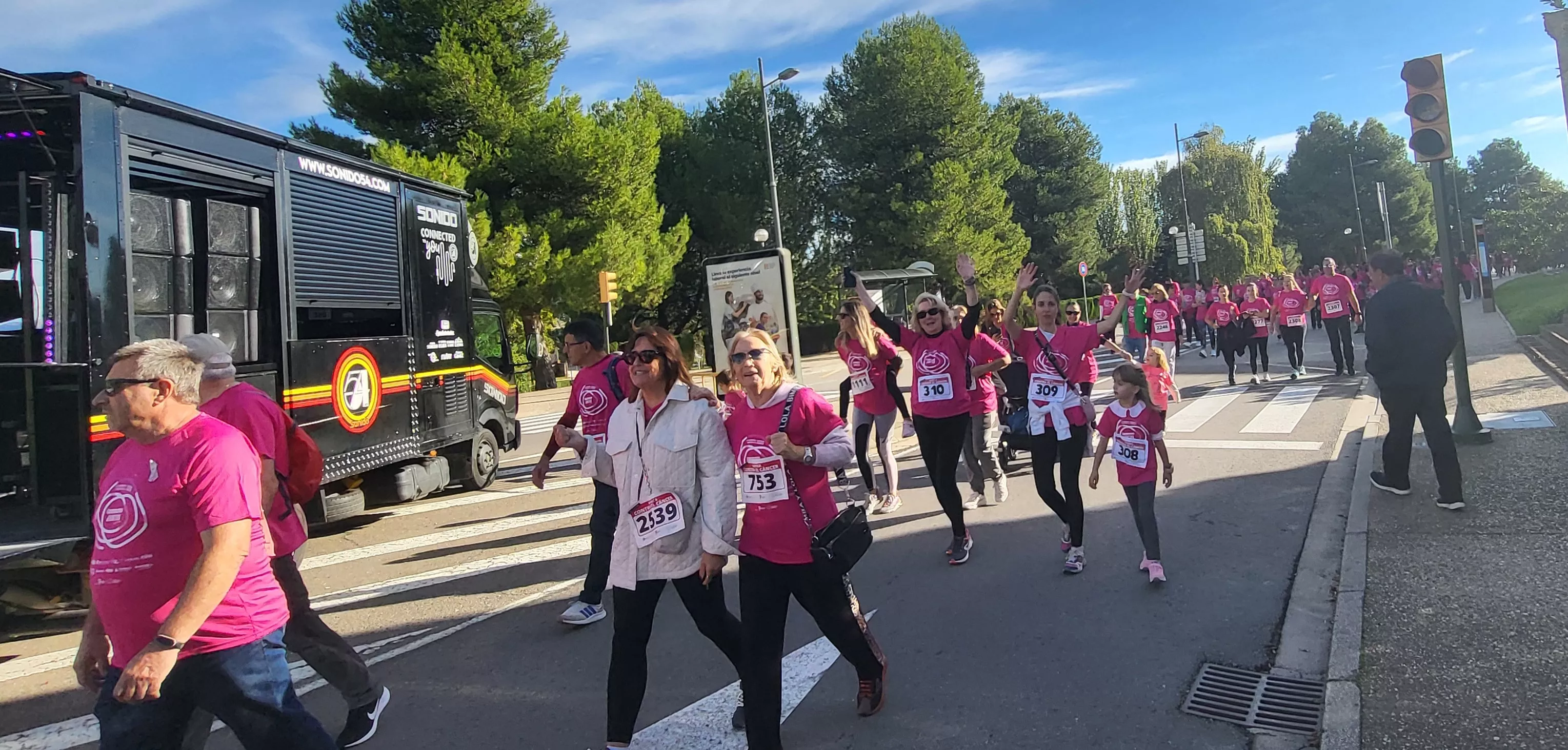 X Carrera Huesca contra el Cáncer. Foto Mercedes Manterola