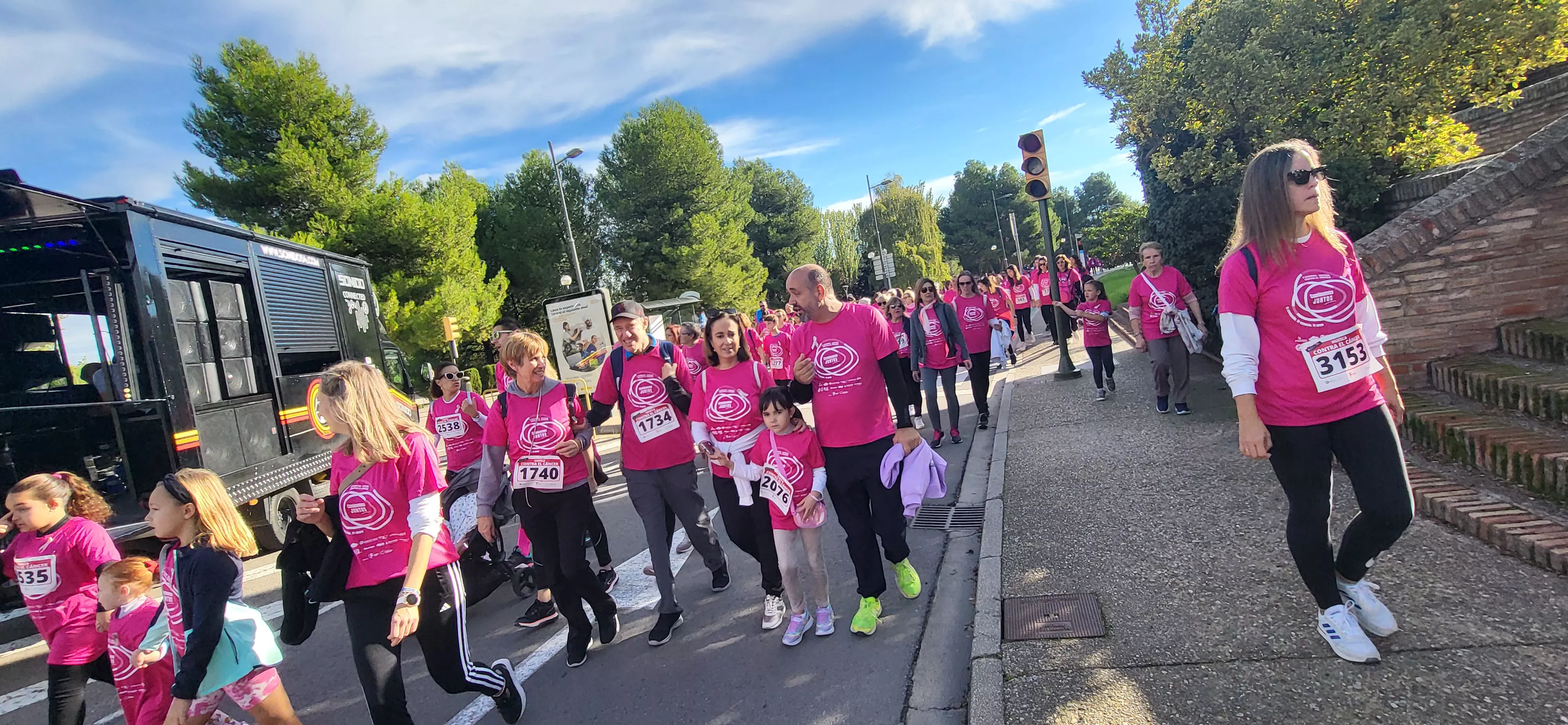 X Carrera Huesca contra el Cáncer. Foto Mercedes Manterola