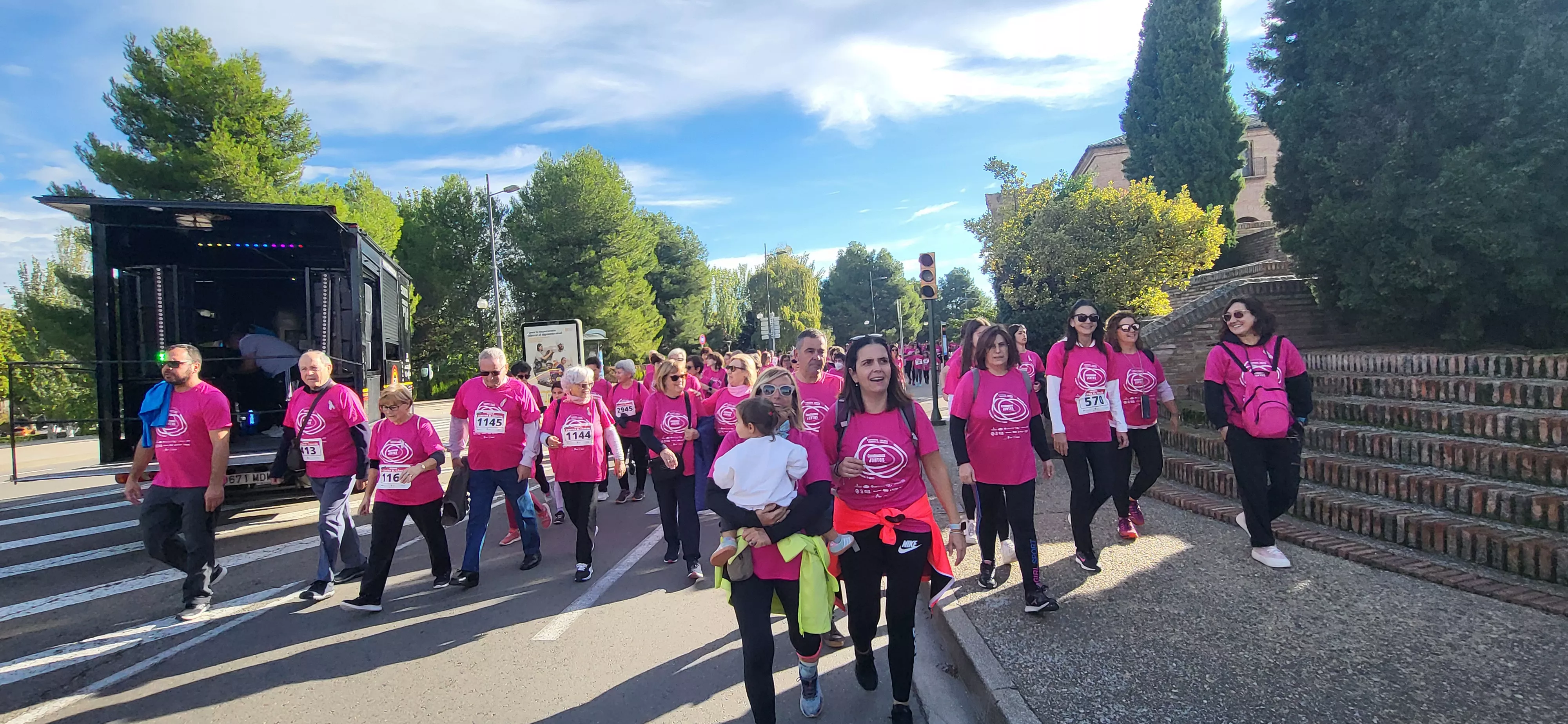 X Carrera Huesca contra el Cáncer. Foto Mercedes Manterola