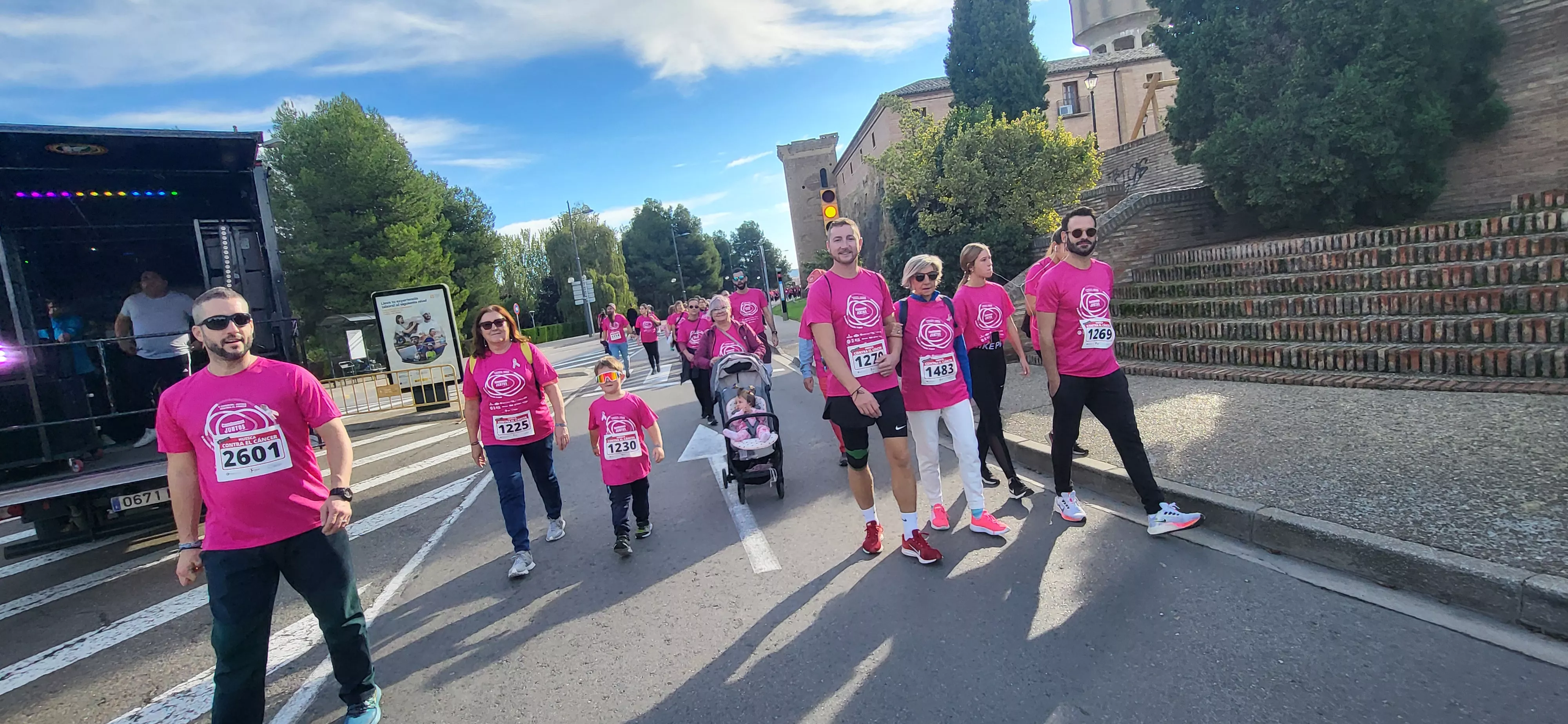 X Carrera Huesca contra el Cáncer. Foto Mercedes Manterola