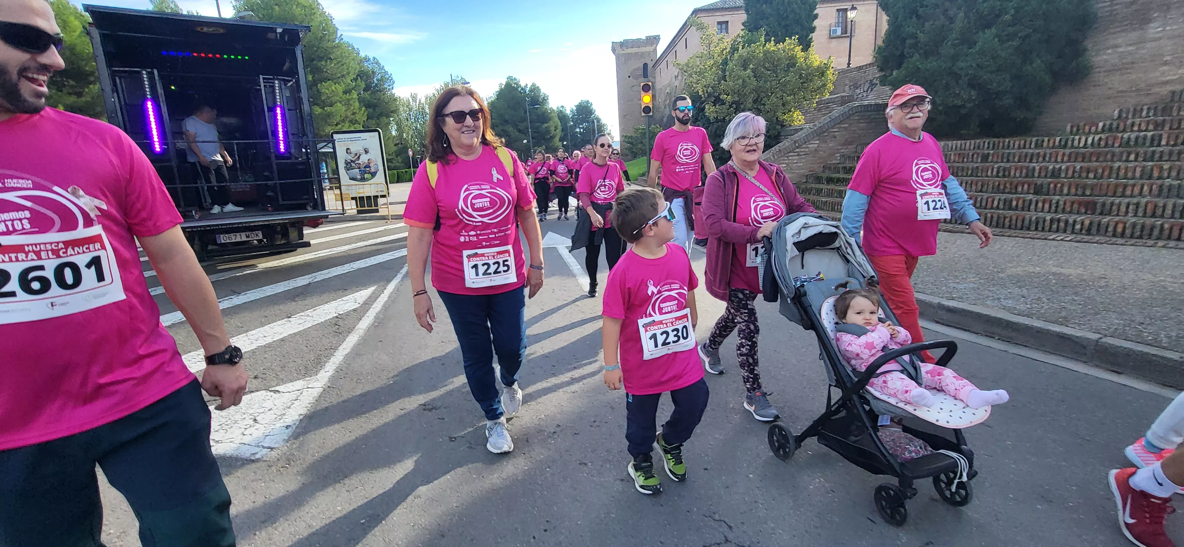 X Carrera Huesca contra el Cáncer. Foto Mercedes Manterola