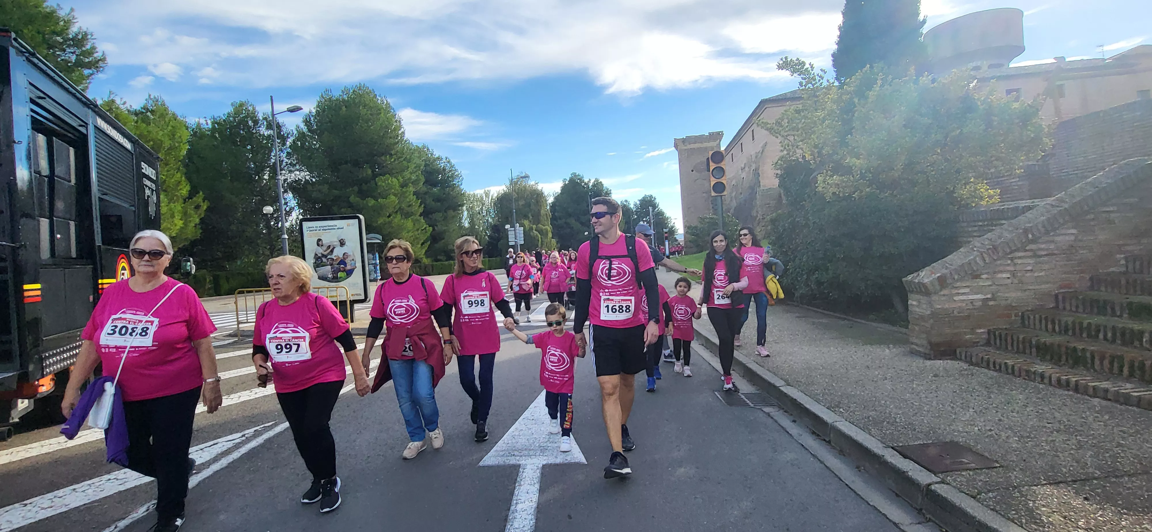 X Carrera Huesca contra el Cáncer. Foto Mercedes Manterola