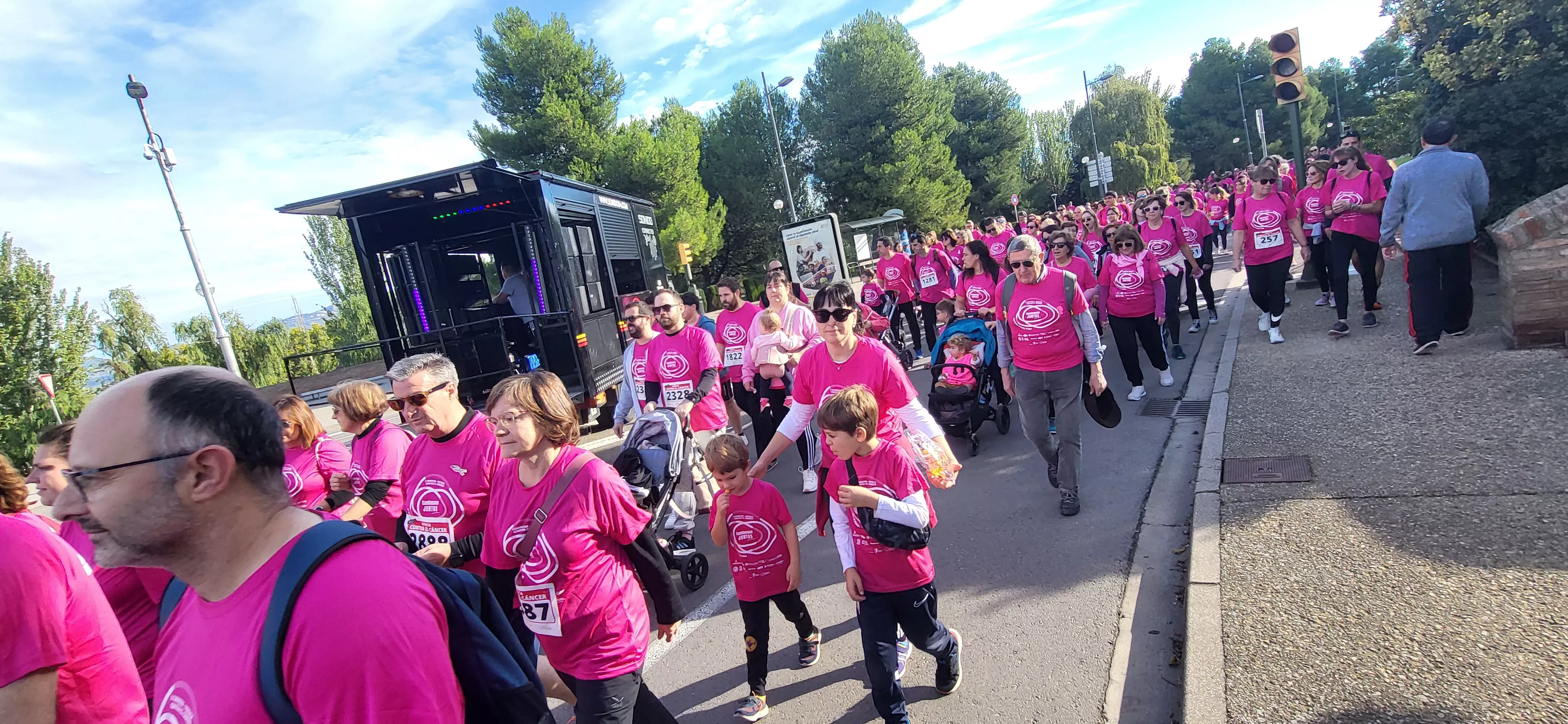 X Carrera Huesca contra el Cáncer. Foto Mercedes Manterola