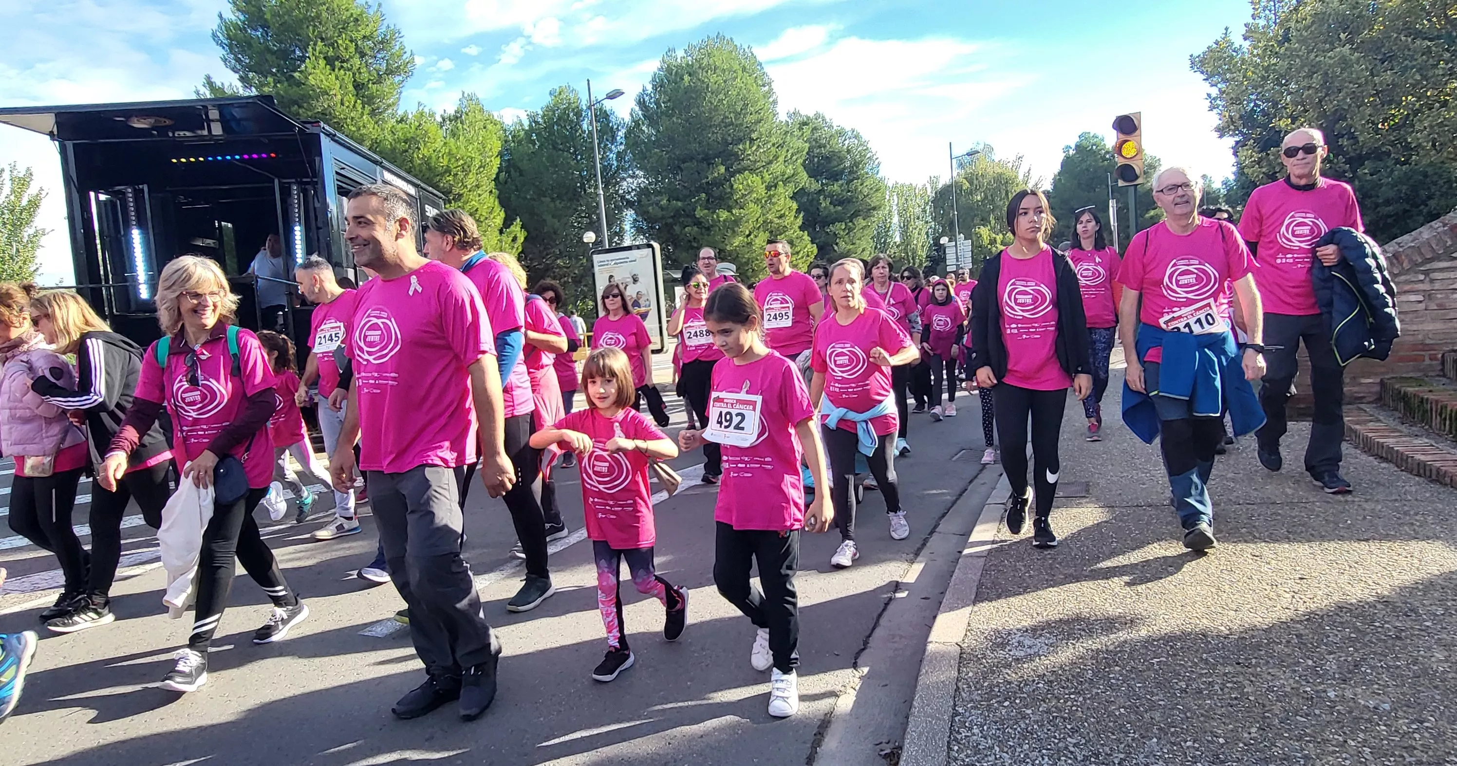 X Carrera Huesca contra el Cáncer. Foto Mercedes Manterola