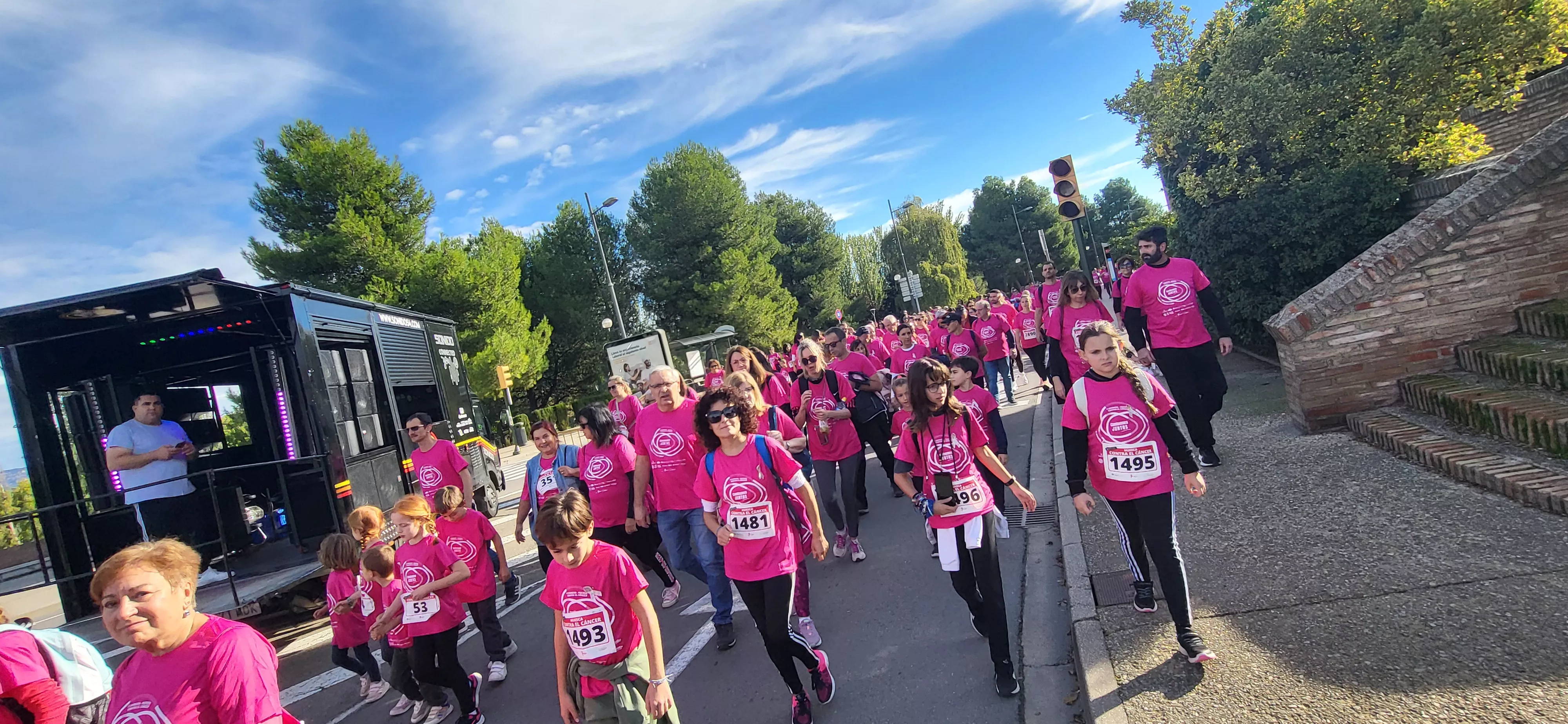 X Carrera Huesca contra el Cáncer. Foto Mercedes Manterola