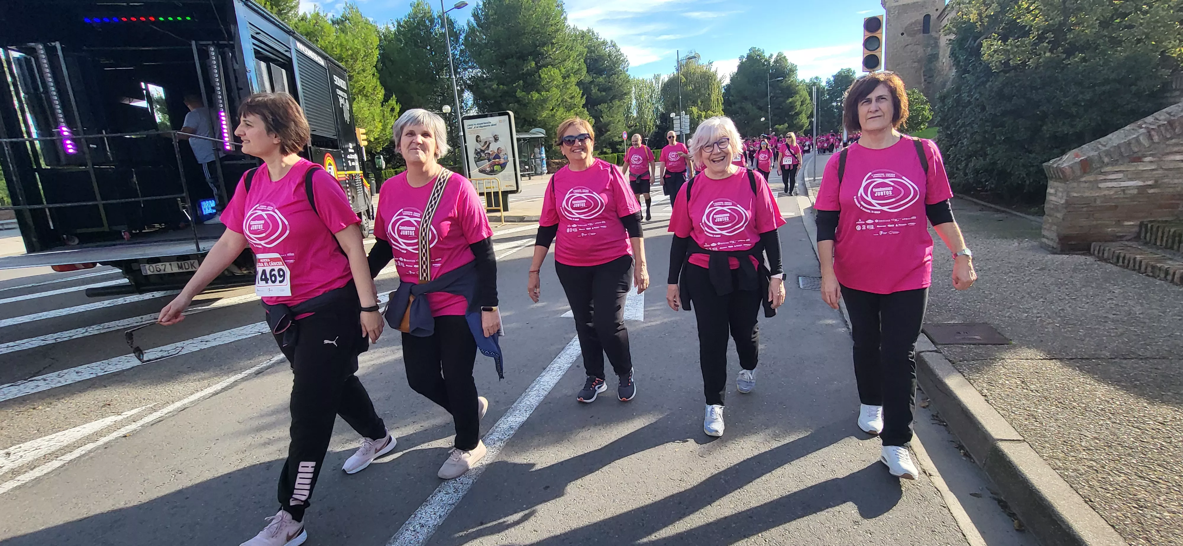 X Carrera Huesca contra el Cáncer. Foto Mercedes Manterola