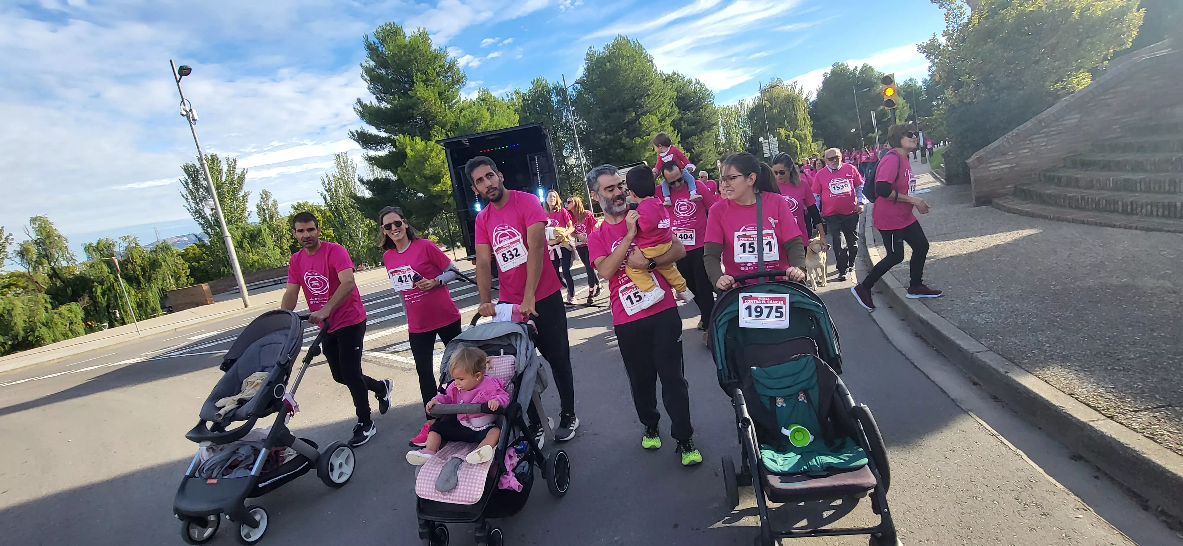 X Carrera Huesca contra el Cáncer. Foto Mercedes Manterola