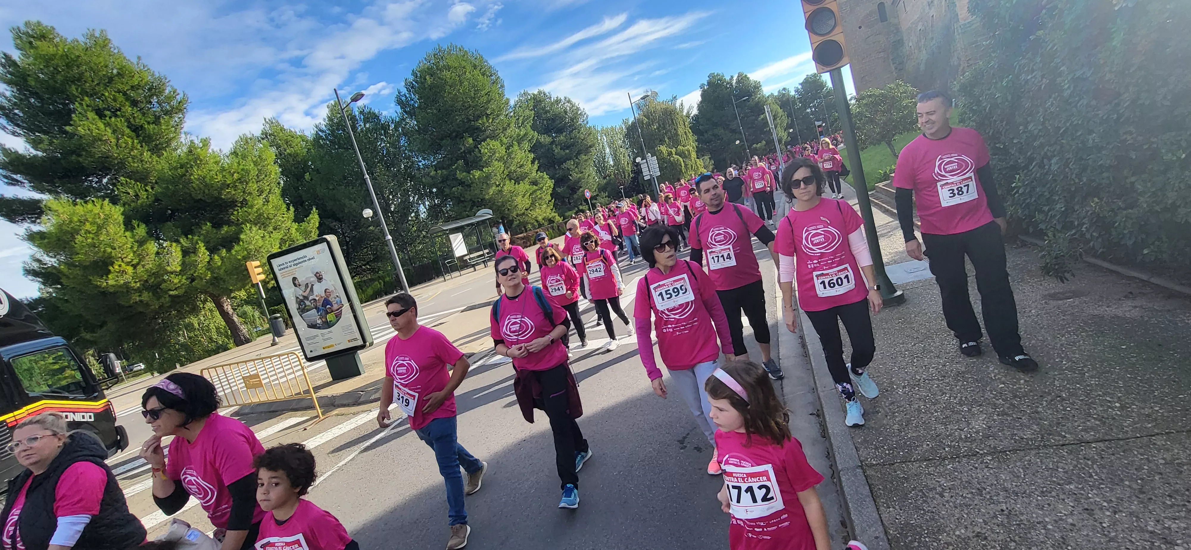 X Carrera Huesca contra el Cáncer. Foto Mercedes Manterola
