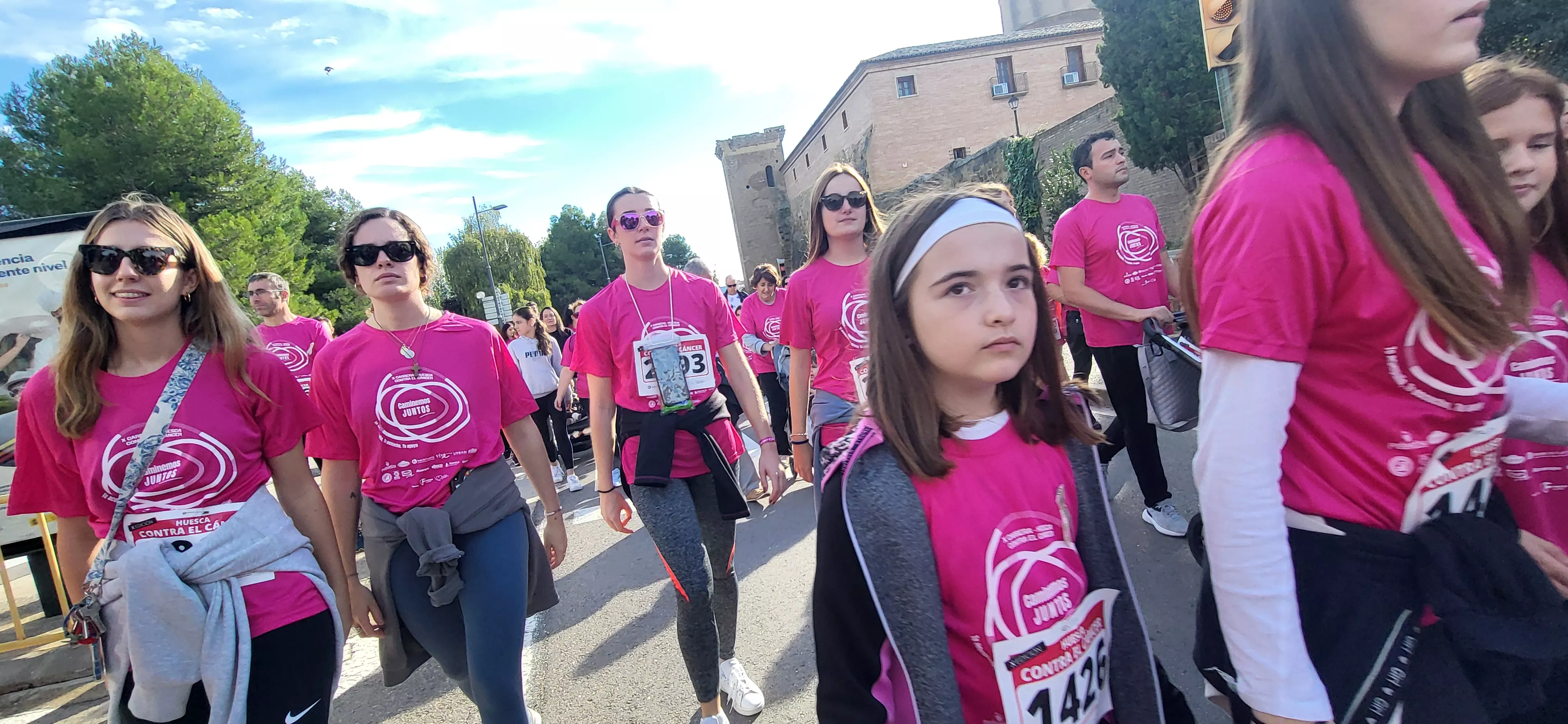 X Carrera Huesca contra el Cáncer. Foto Mercedes Manterola