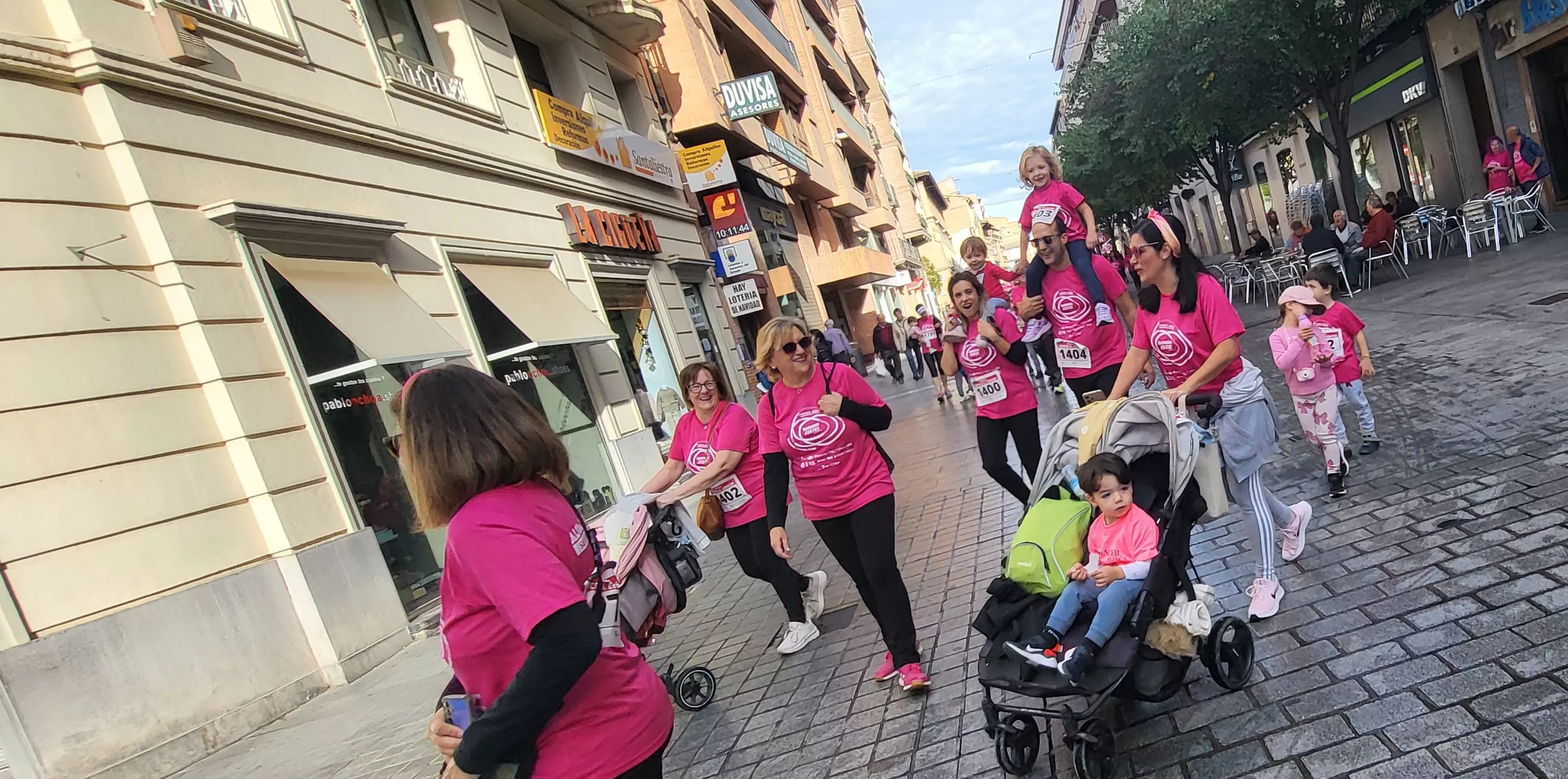 X Carrera Huesca contra el Cáncer. Foto Mercedes Manterola