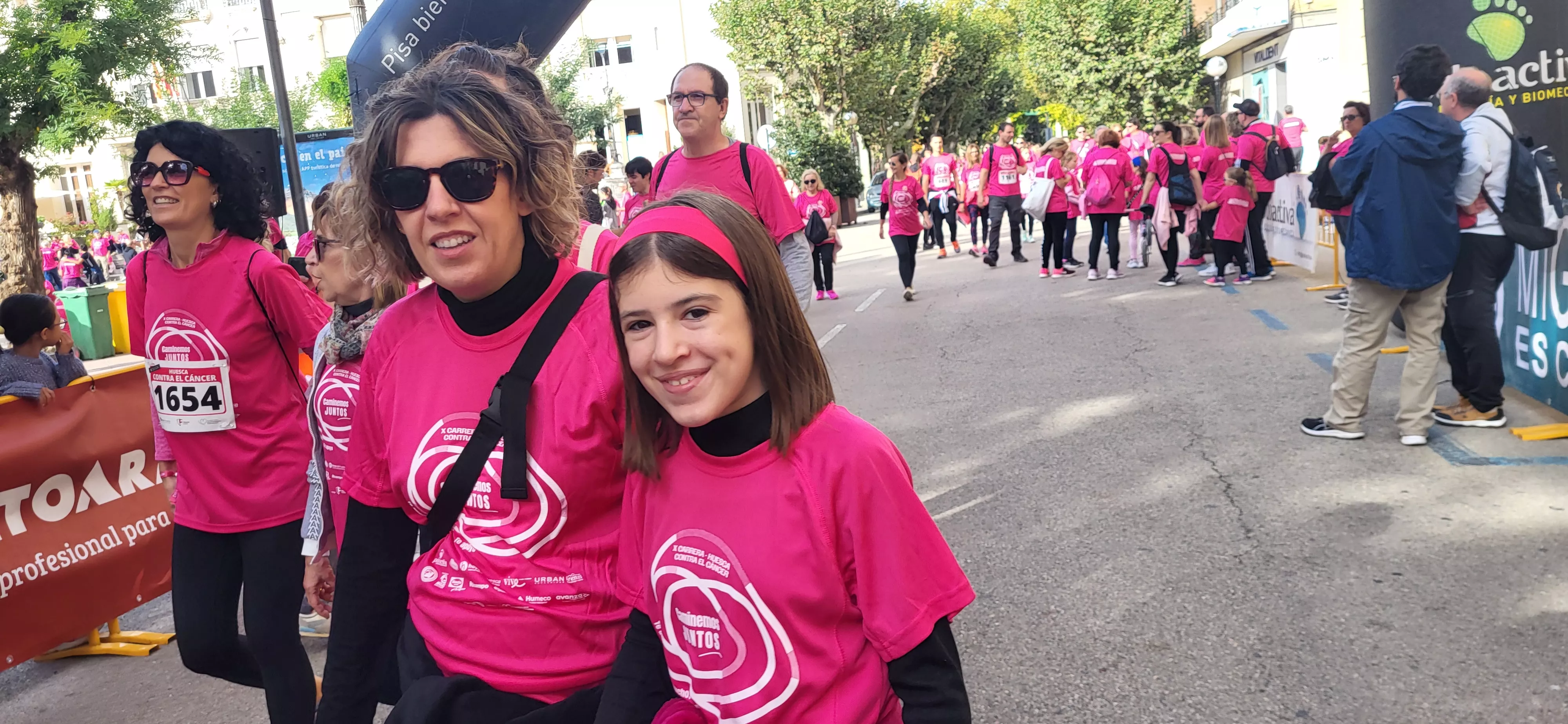 X Carrera Huesca contra el Cáncer. Foto Mercedes Manterola