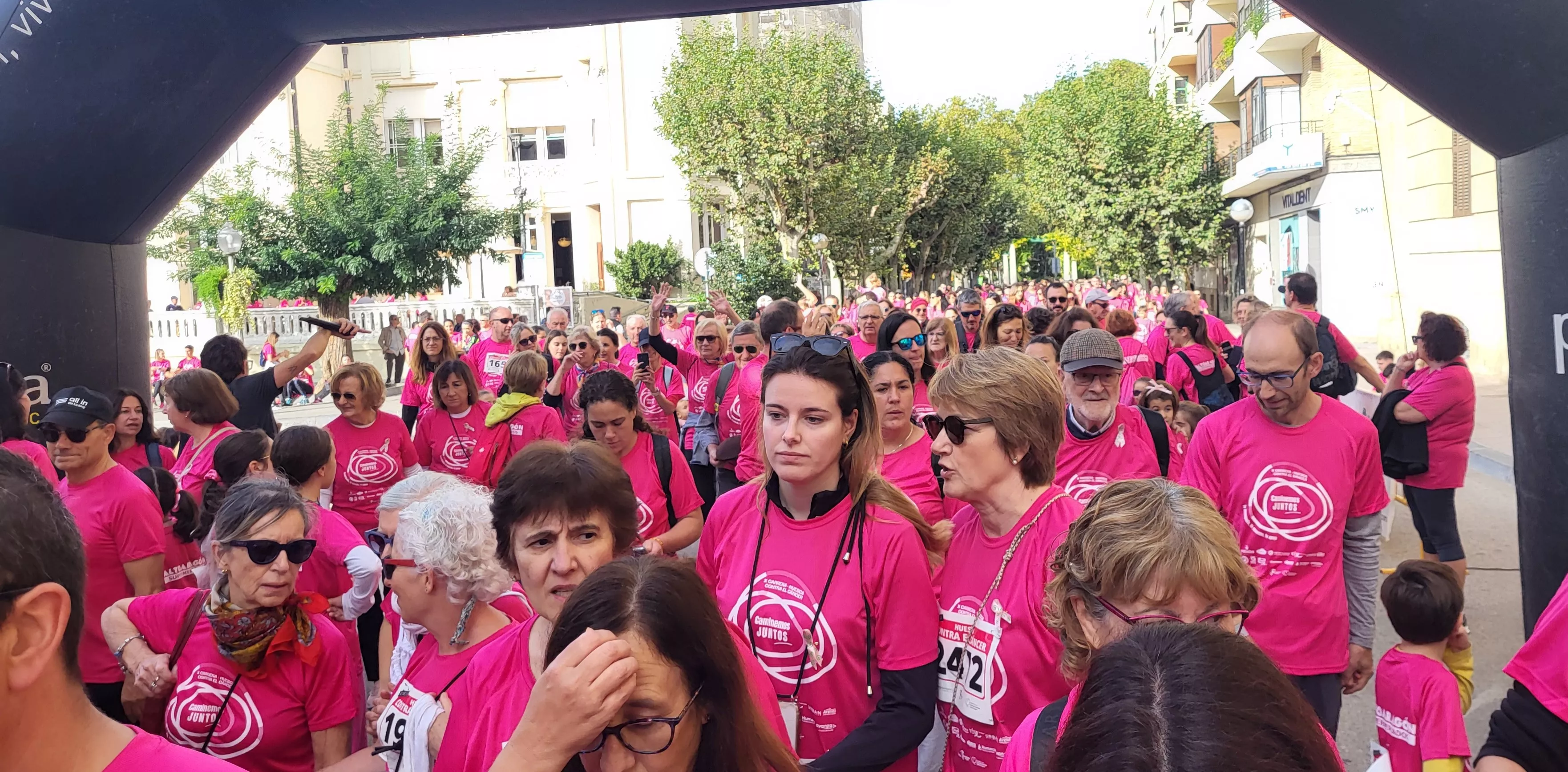 X Carrera Huesca contra el Cáncer. Foto Mercedes Manterola