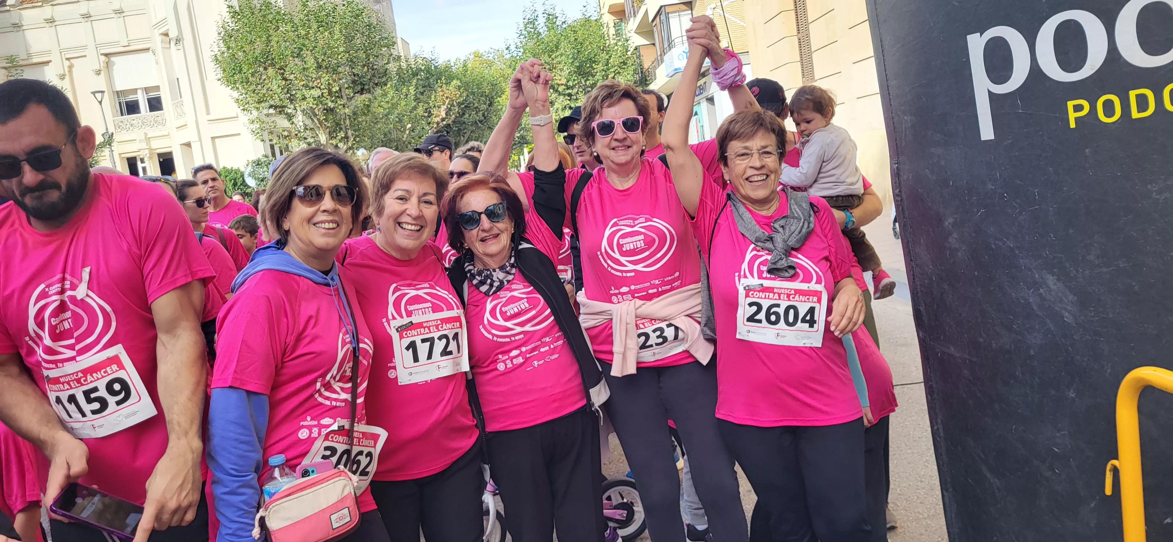 X Carrera Huesca contra el Cáncer. Foto Mercedes Manterola