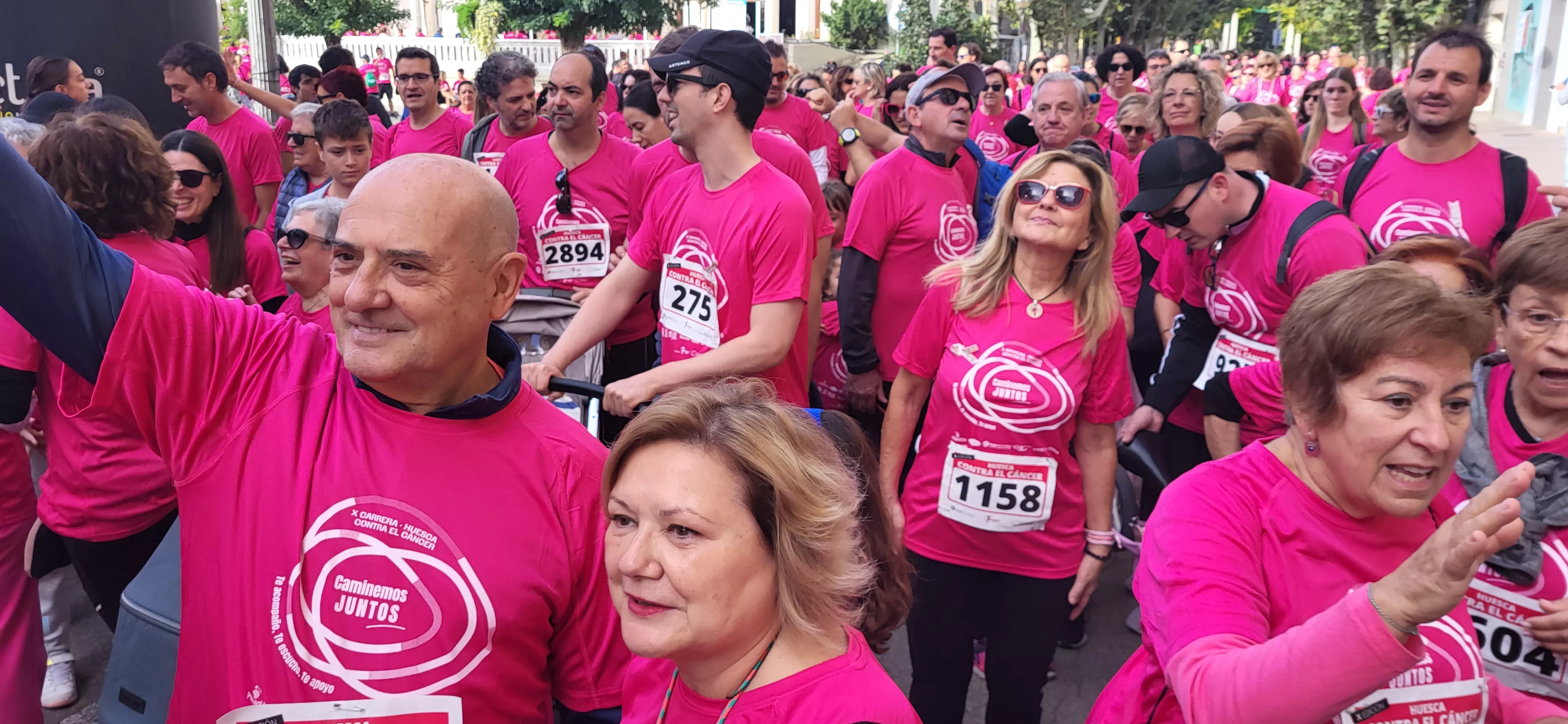 X Carrera Huesca contra el Cáncer. Foto Mercedes Manterola