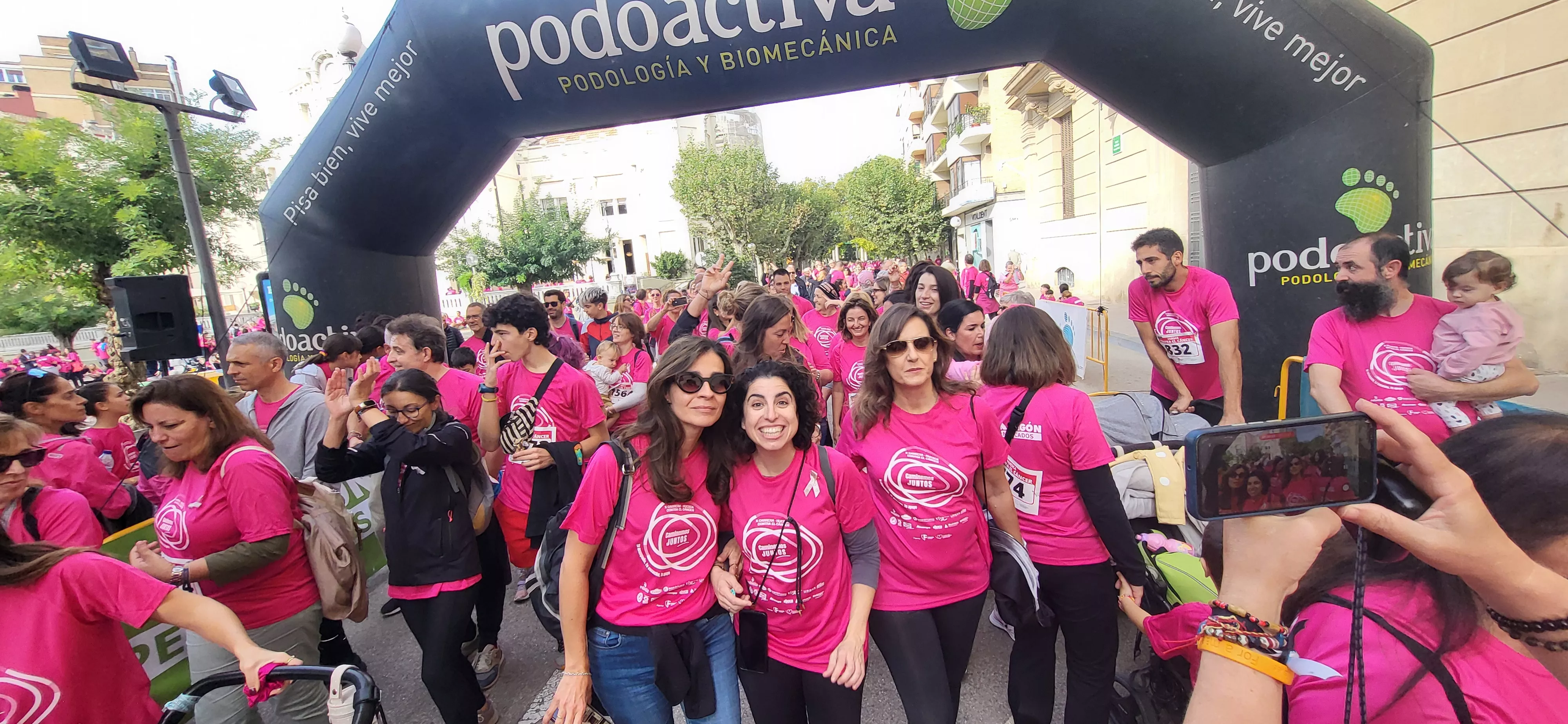 X Carrera Huesca contra el Cáncer. Foto Mercedes Manterola