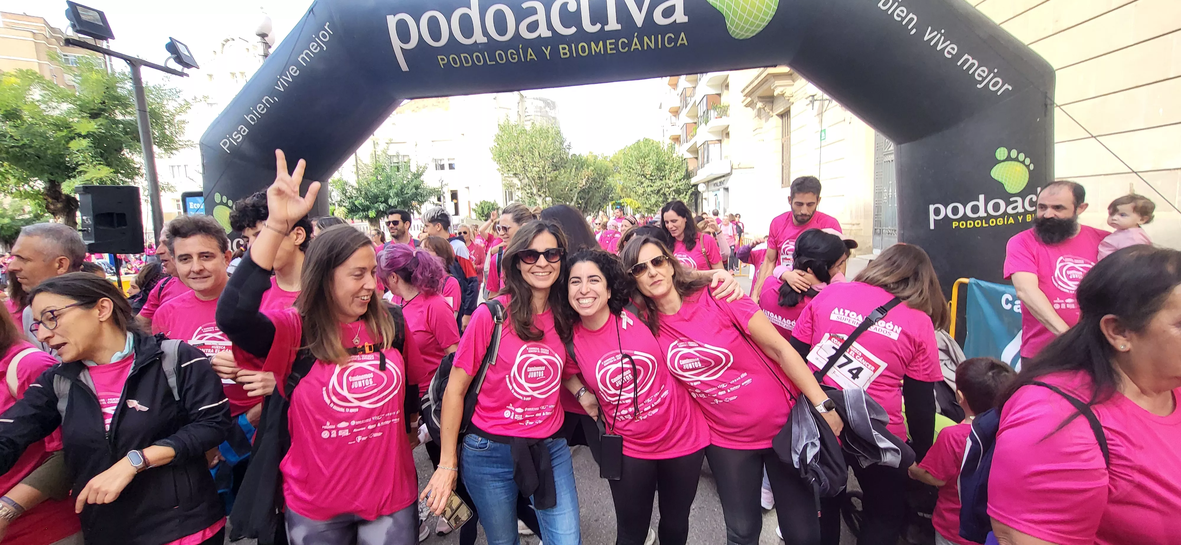 X Carrera Huesca contra el Cáncer. Foto Mercedes Manterola