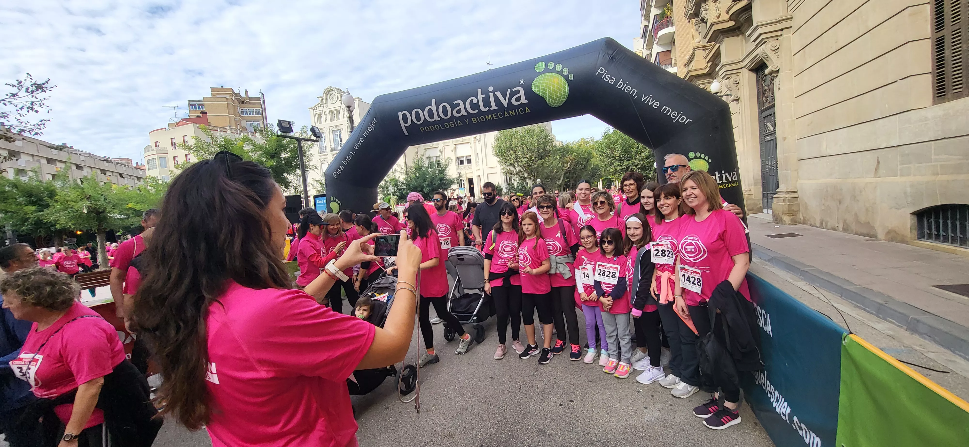 X Carrera Huesca contra el Cáncer. Foto Mercedes Manterola