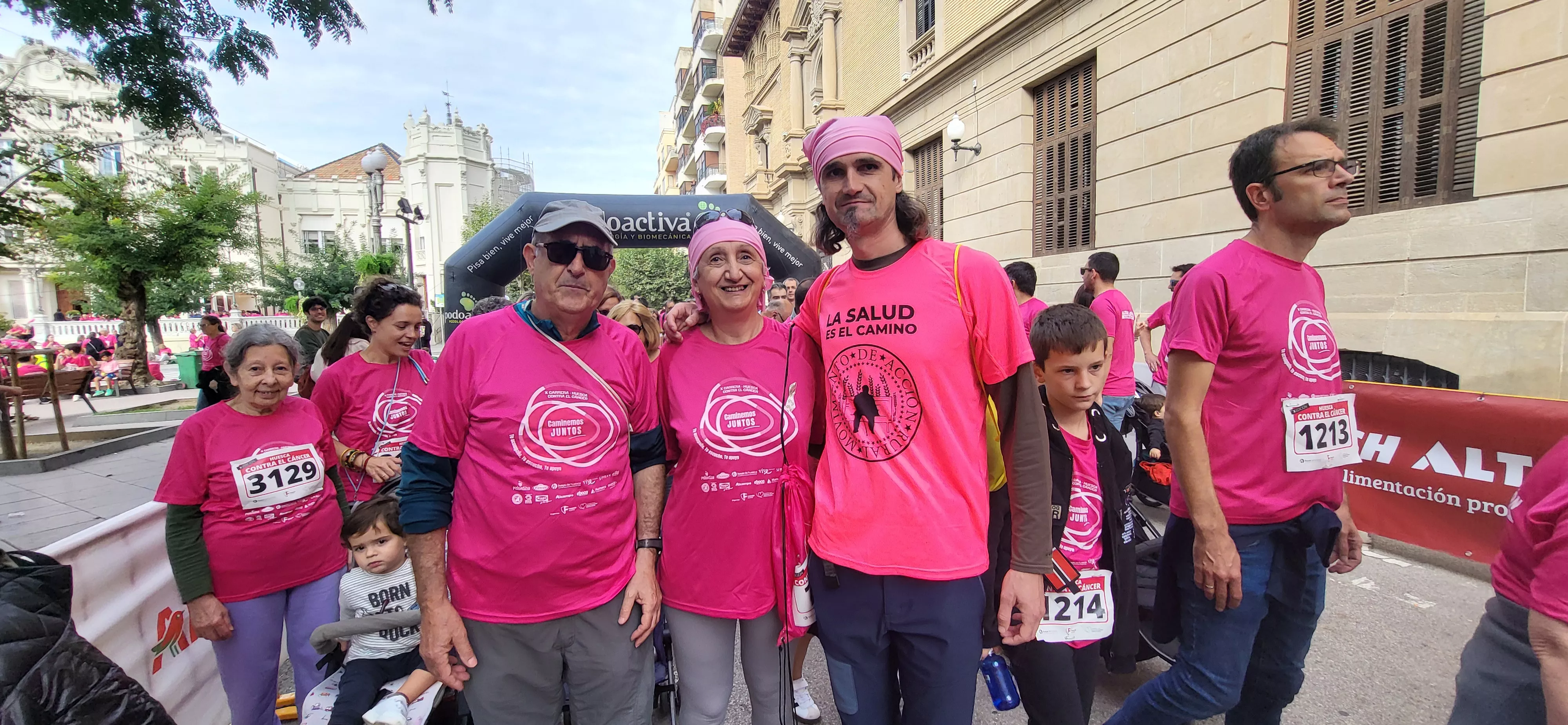X Carrera Huesca contra el Cáncer. Foto Mercedes Manterola
