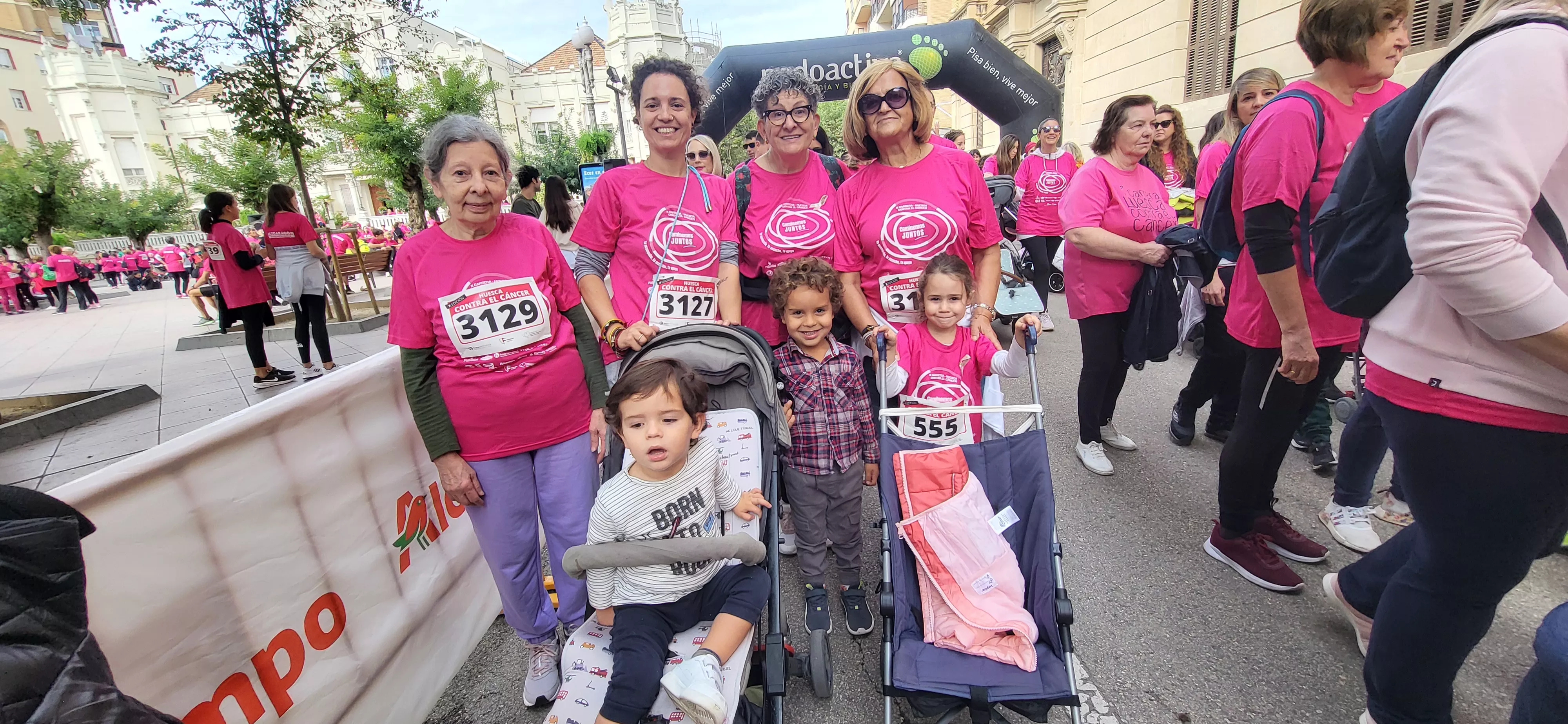 X Carrera Huesca contra el Cáncer. Foto Mercedes Manterola
