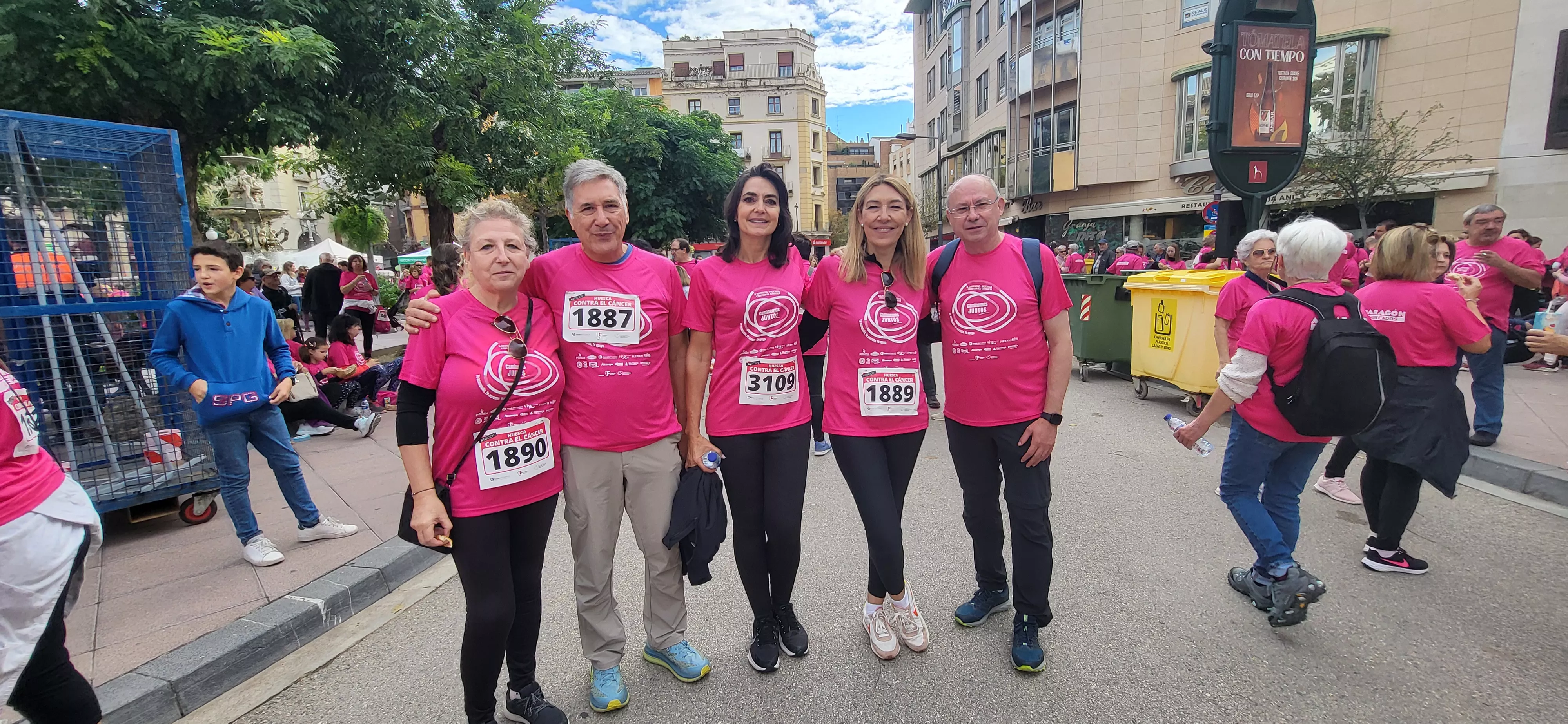 X Carrera Huesca contra el Cáncer. Foto Mercedes Manterola