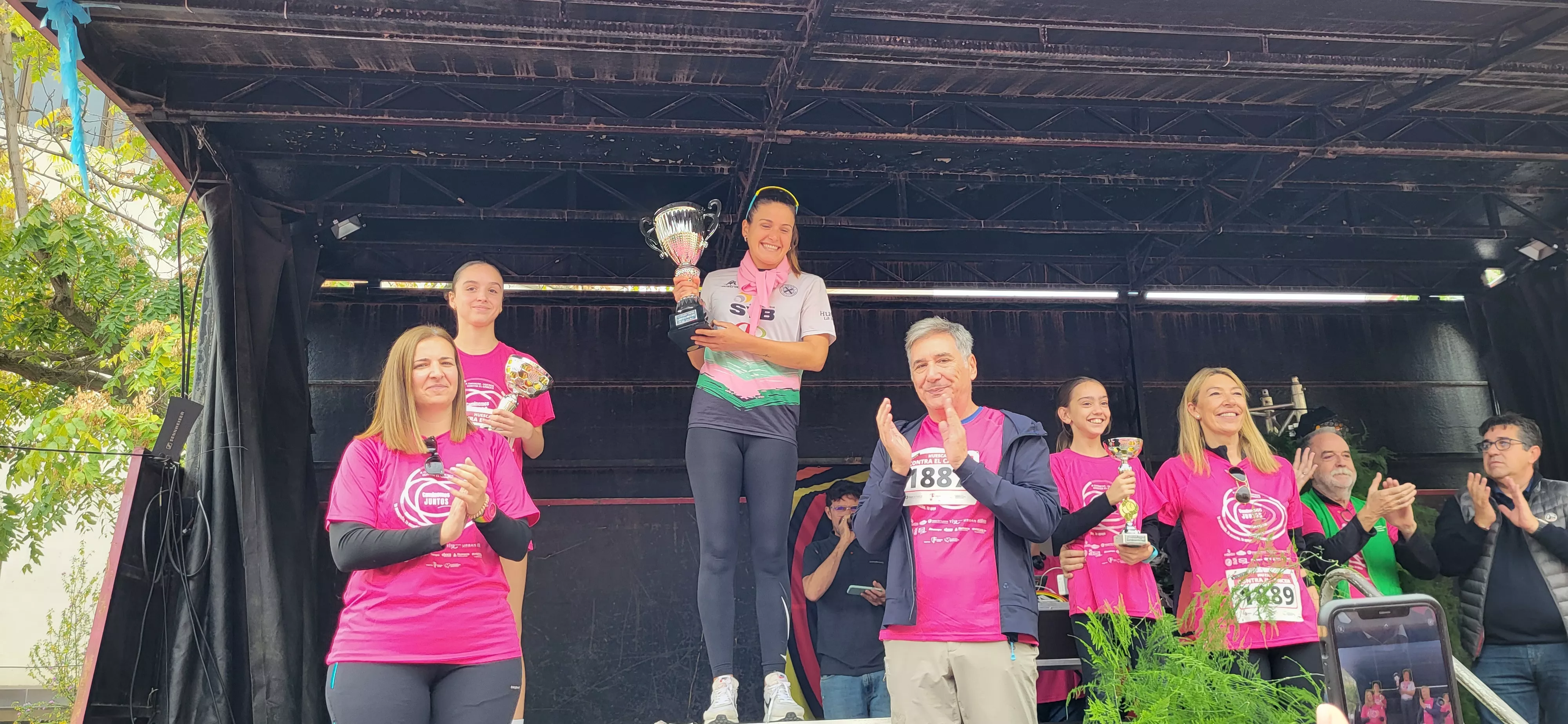 X Carrera Huesca contra el Cáncer. Foto Mercedes Manterola