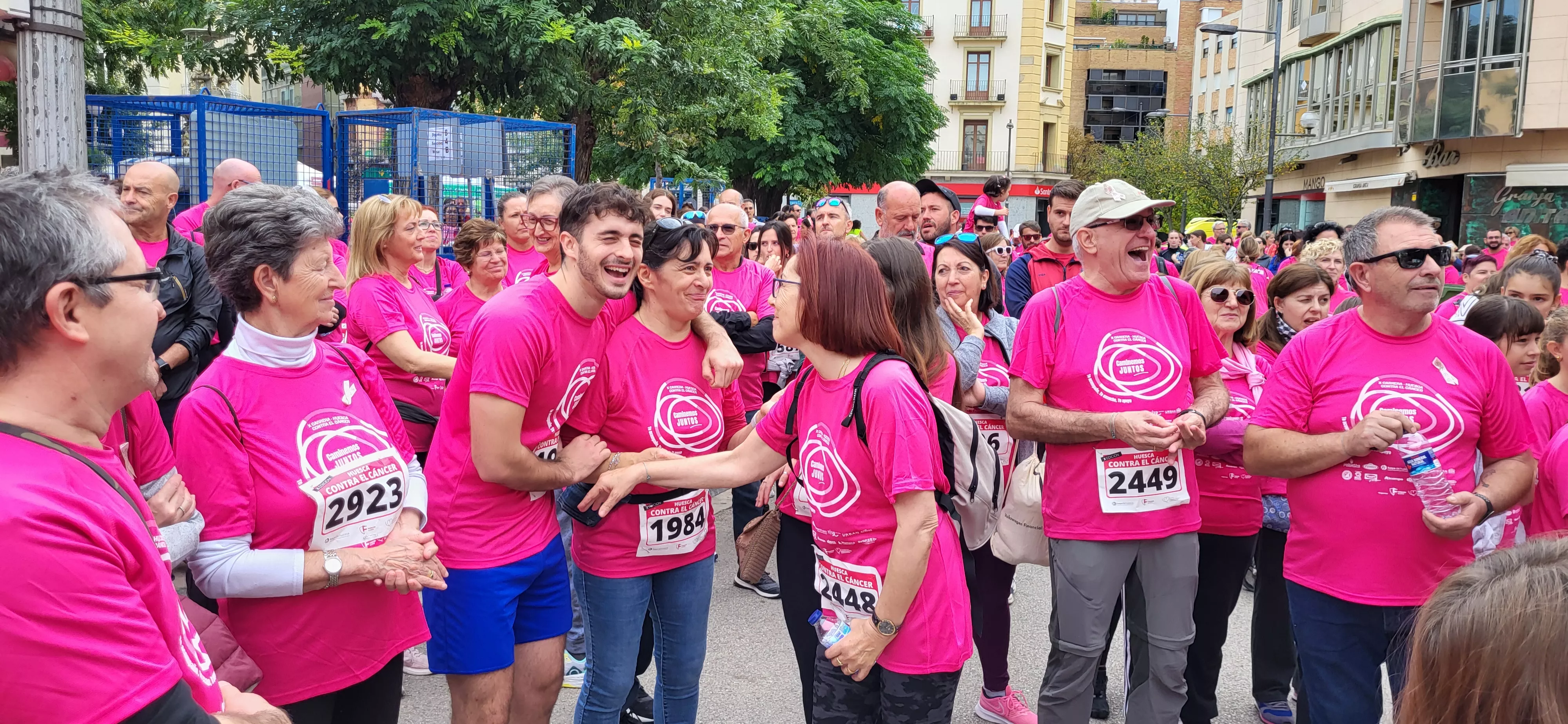 X Carrera Huesca contra el Cáncer. Foto Mercedes Manterola