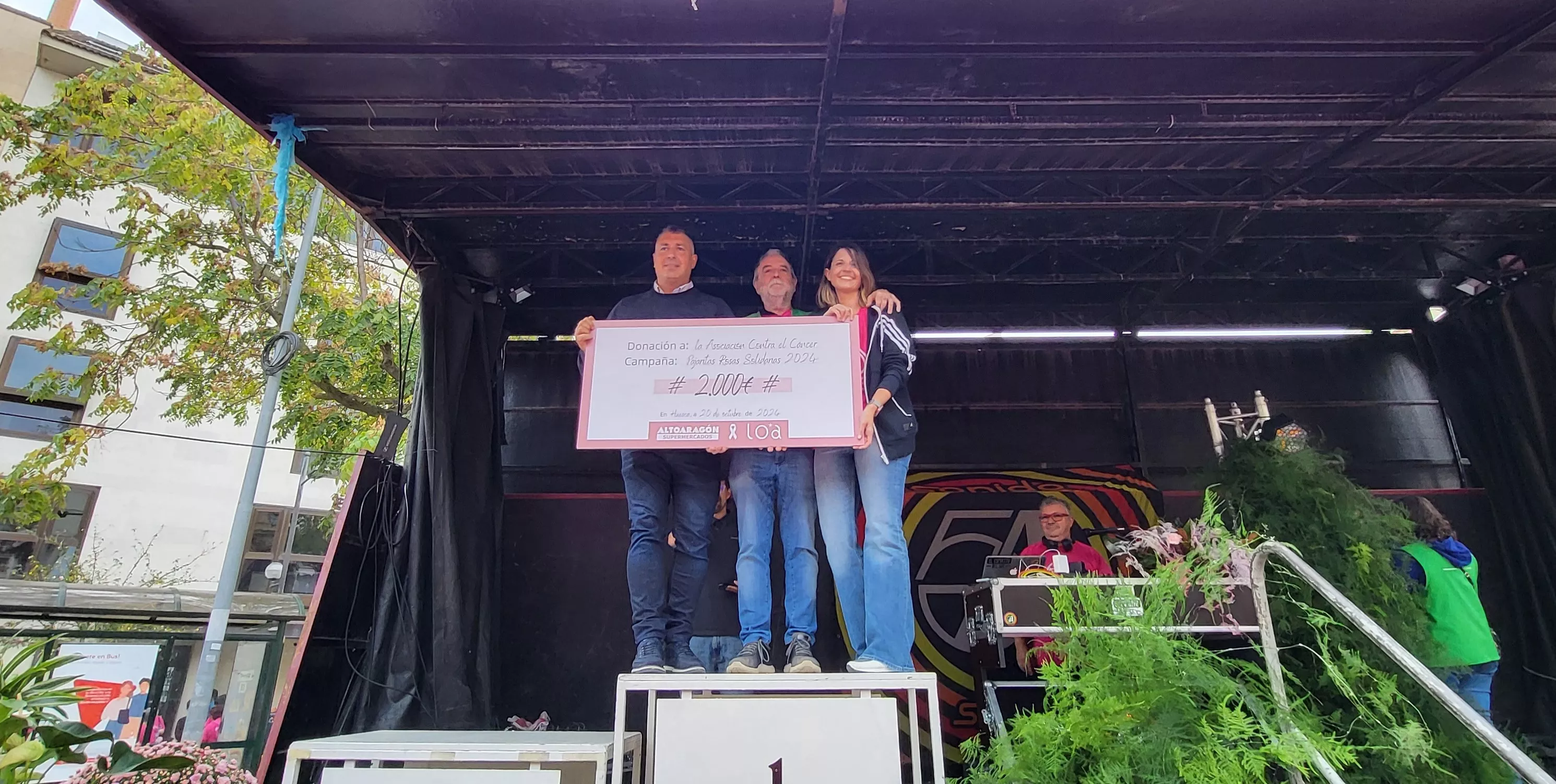X Carrera Huesca contra el Cáncer. Foto Mercedes Manterola