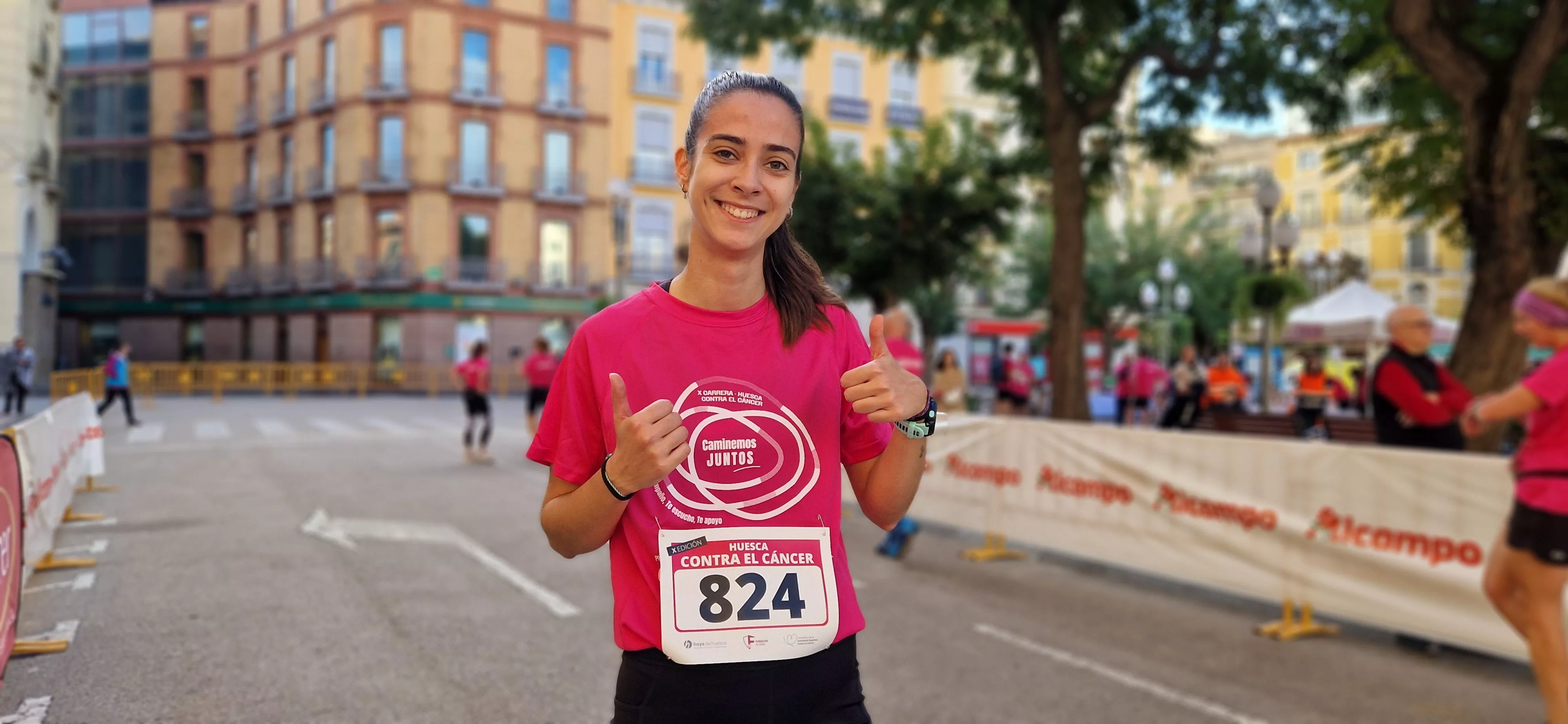 X Carrera Huesca contra el Cáncer. Foto Myriam Martínez