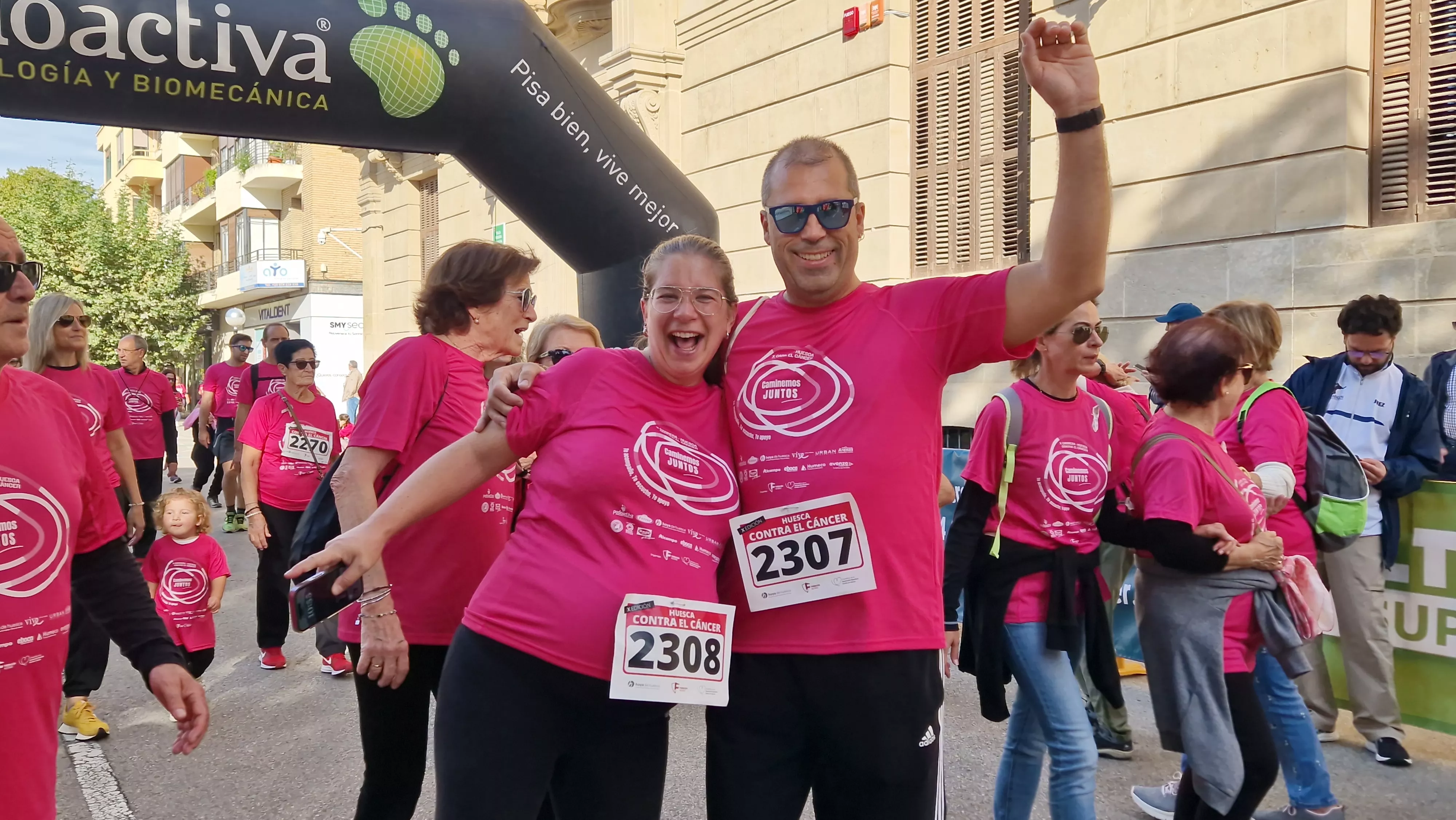 X Carrera Huesca contra el Cáncer. Foto Myriam Martínez