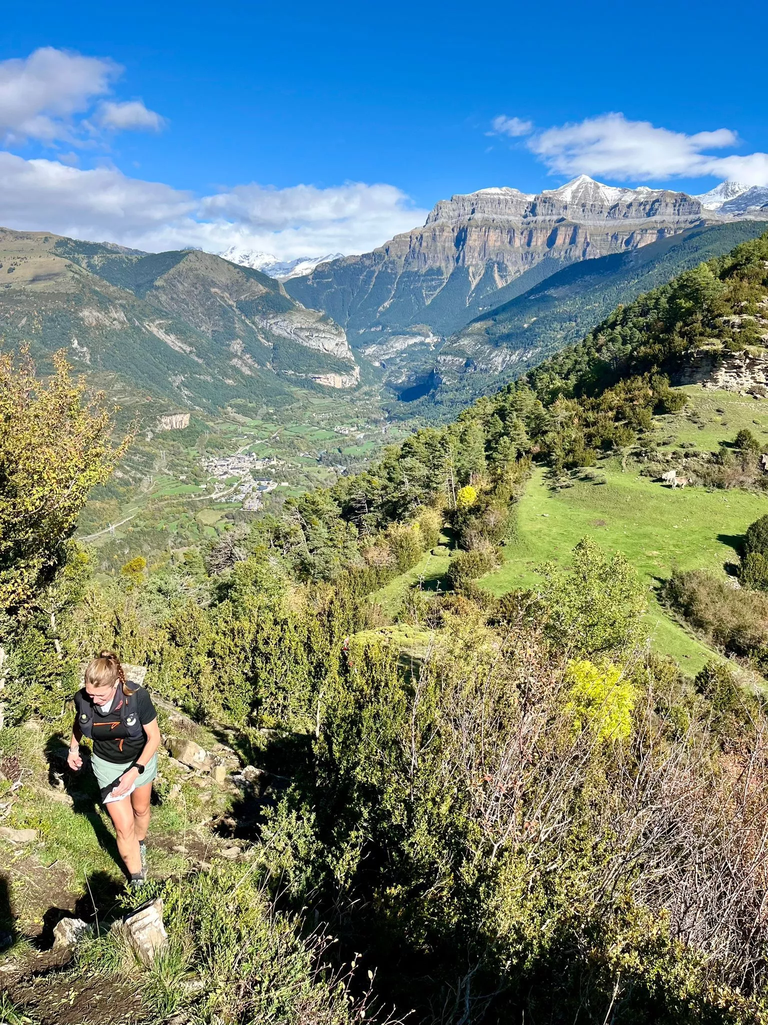 Unas maravillosas vistas durante el recorrido.