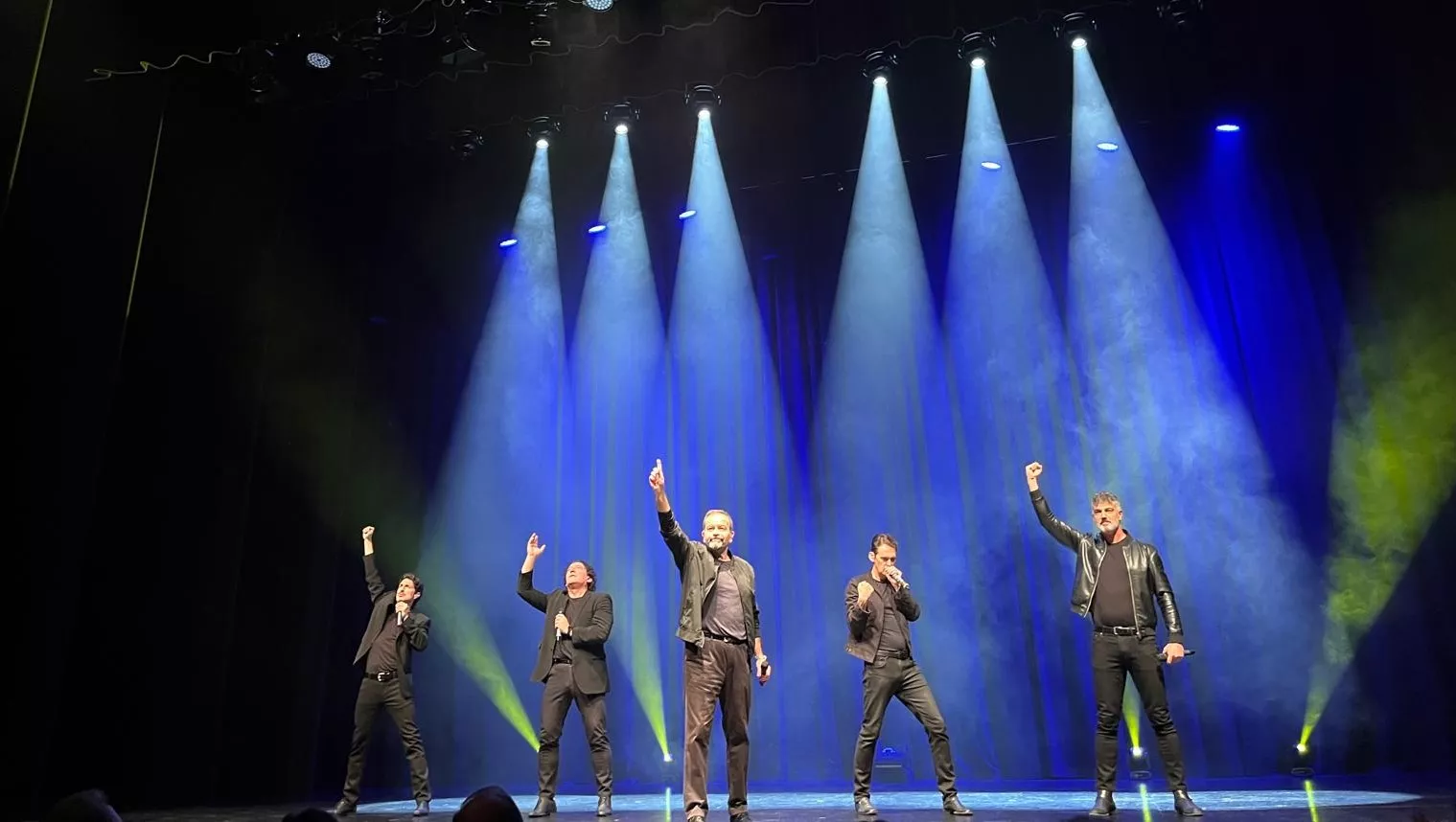 B Vocal y su espectáculo Evozlution, en el Palacio de Congresos de Huesca. Foto Mercedes Manterola