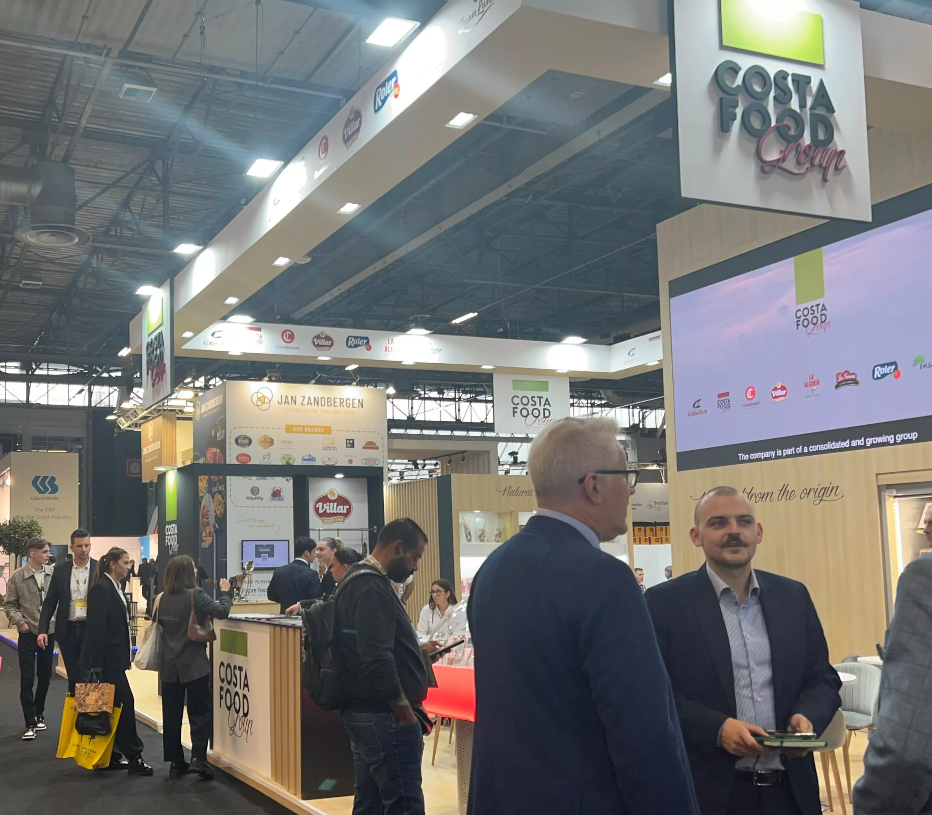 Espacio de Costa Food Group en Sial