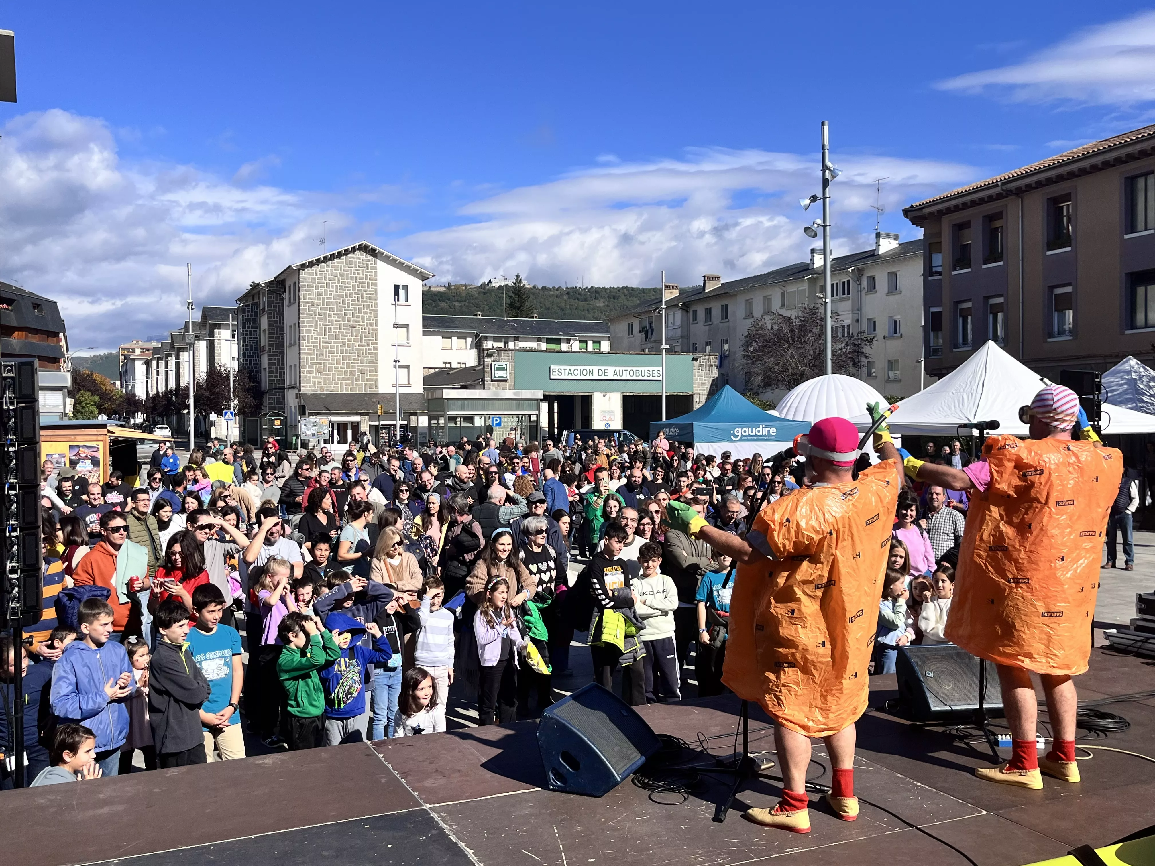 Una de las actuaciones del Imagina Cómic Fest