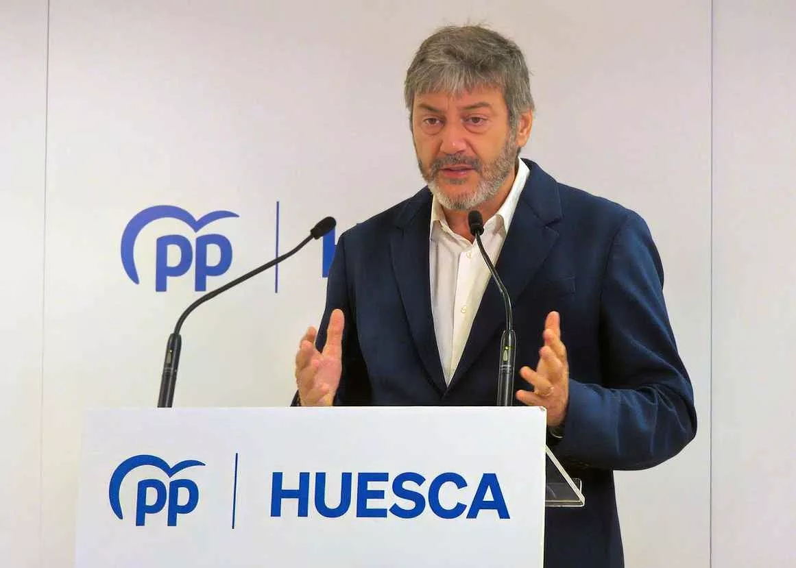 Gerardo Oliván, presidente provincial del PP.