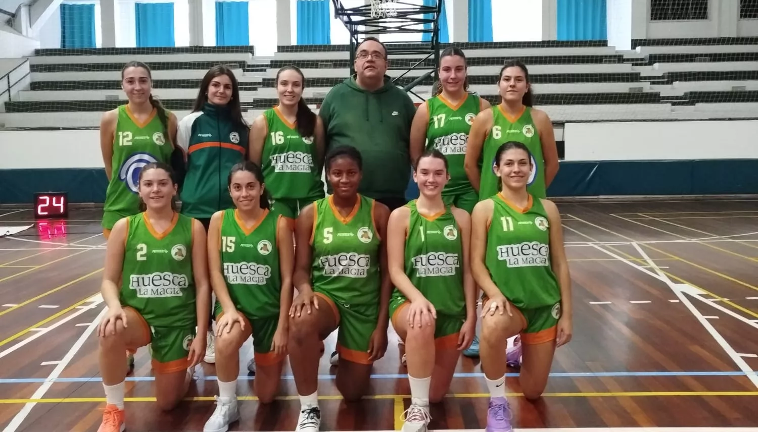 Club Baloncesto Femenino Huesca debuta con victoria (75-37)