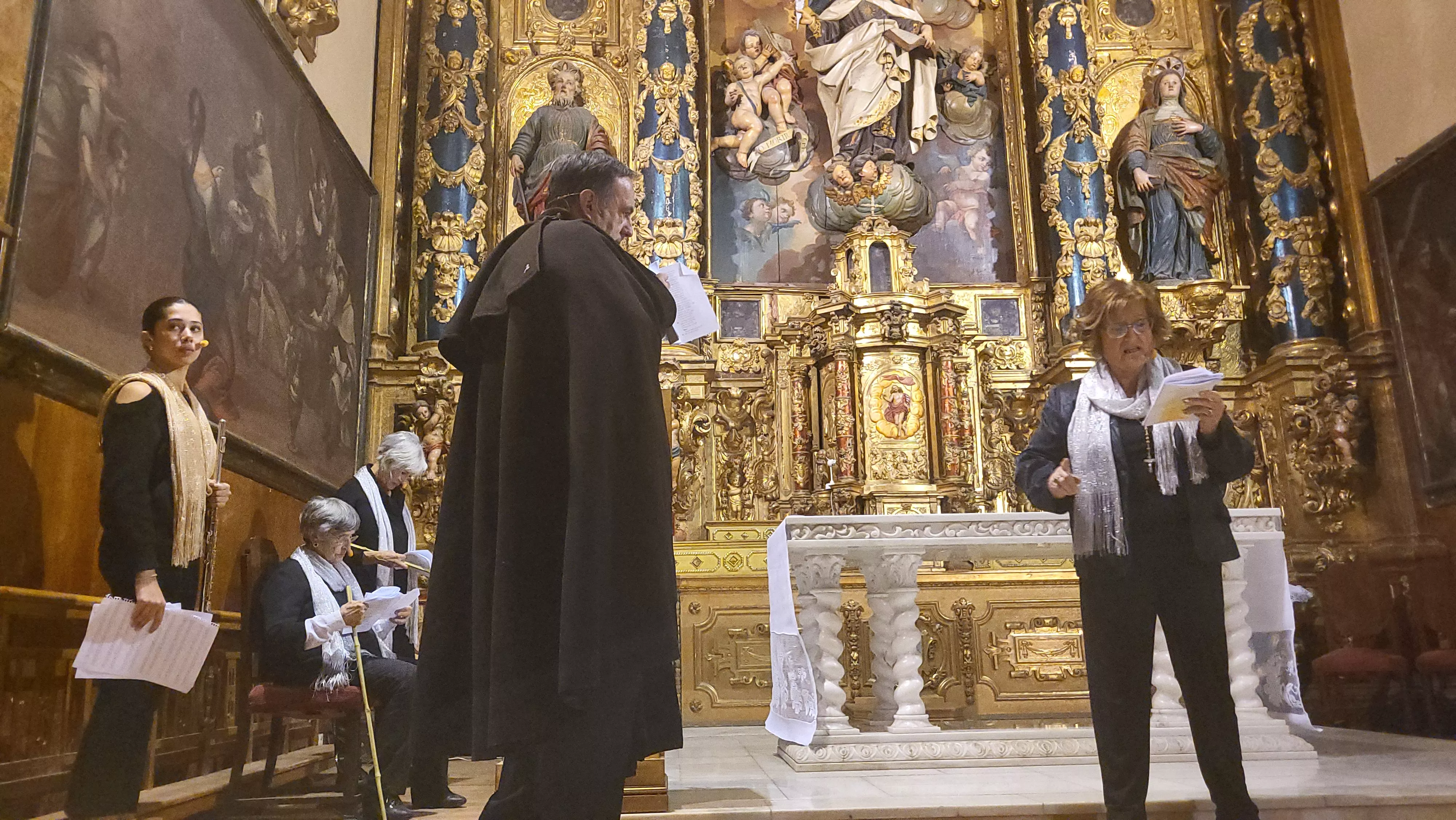 Representación de Loa. Foto Myriam Martínez 