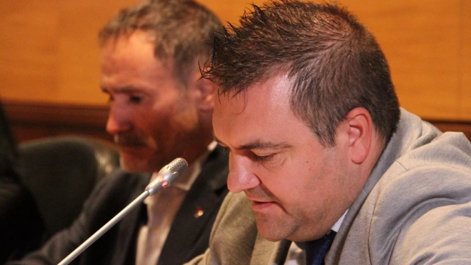 Antonio Laborda en una intervención Antonio Laborda en una intervención