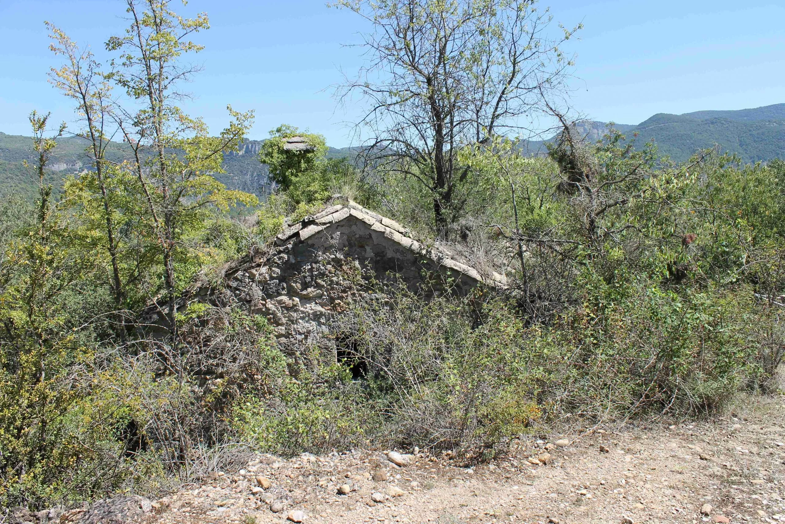 Ermita de San Antonio Abad de Clamosa. Foto Javier Cabrero Fumanal