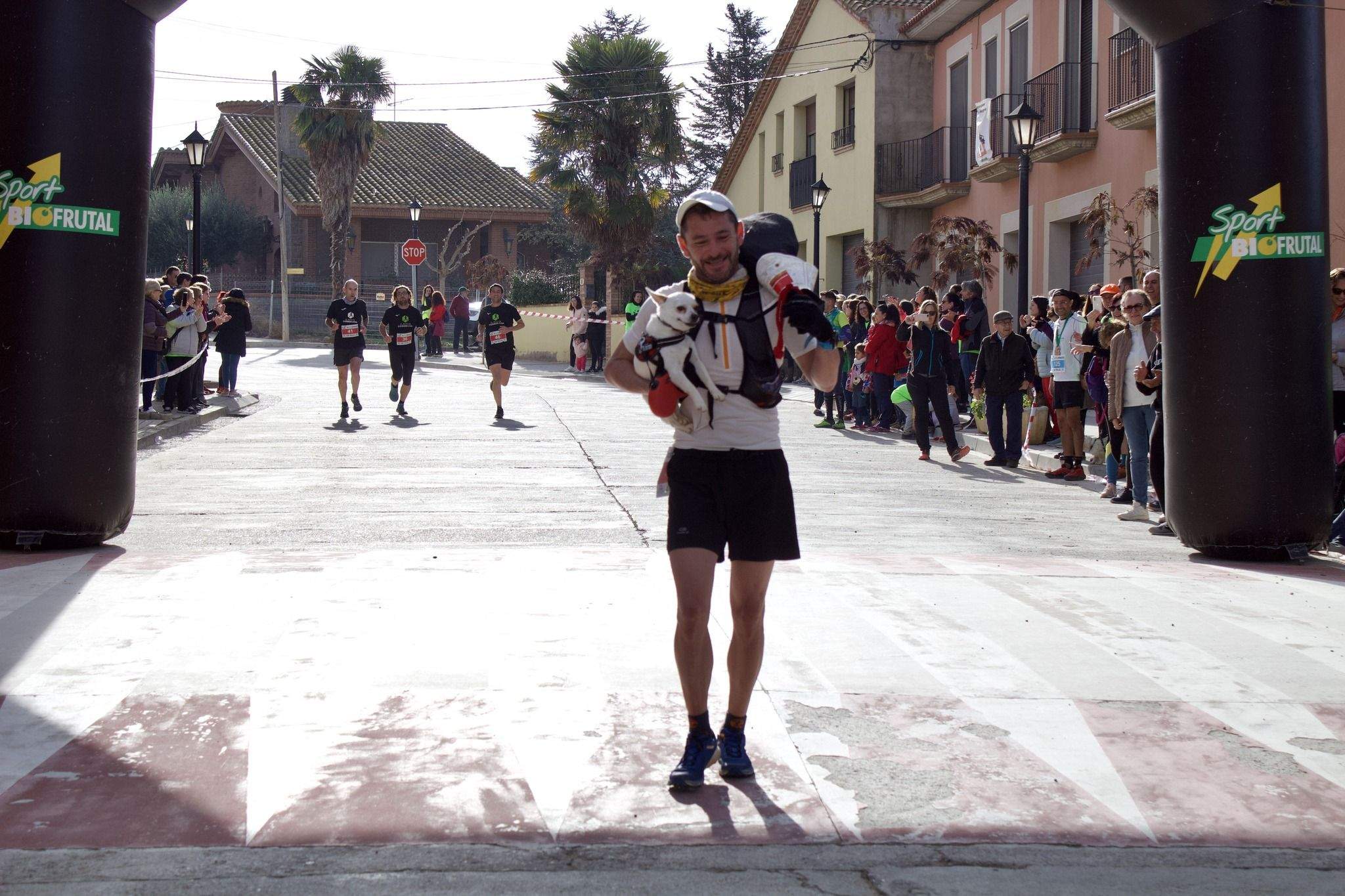 David Sarvisé, con el jamón