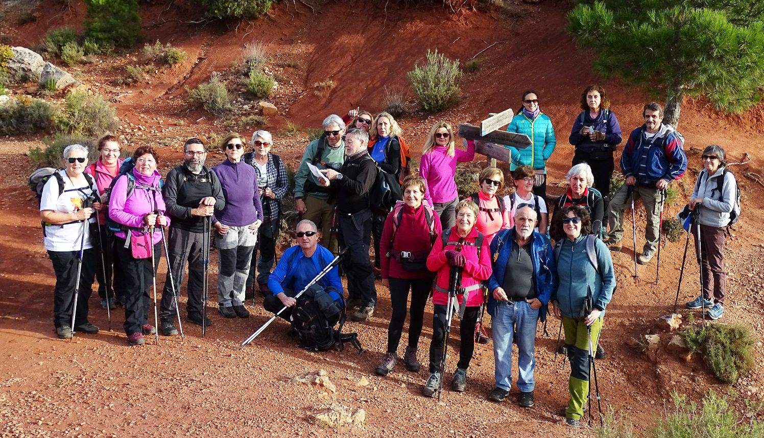 Bifurcación hacia el 'Camino del Cielo'. Foto Alfredo Zazo.