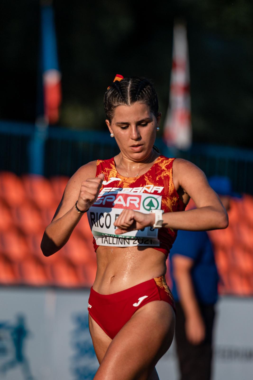 Eva Rico en la prueba de hoy del Mundial de Cali.