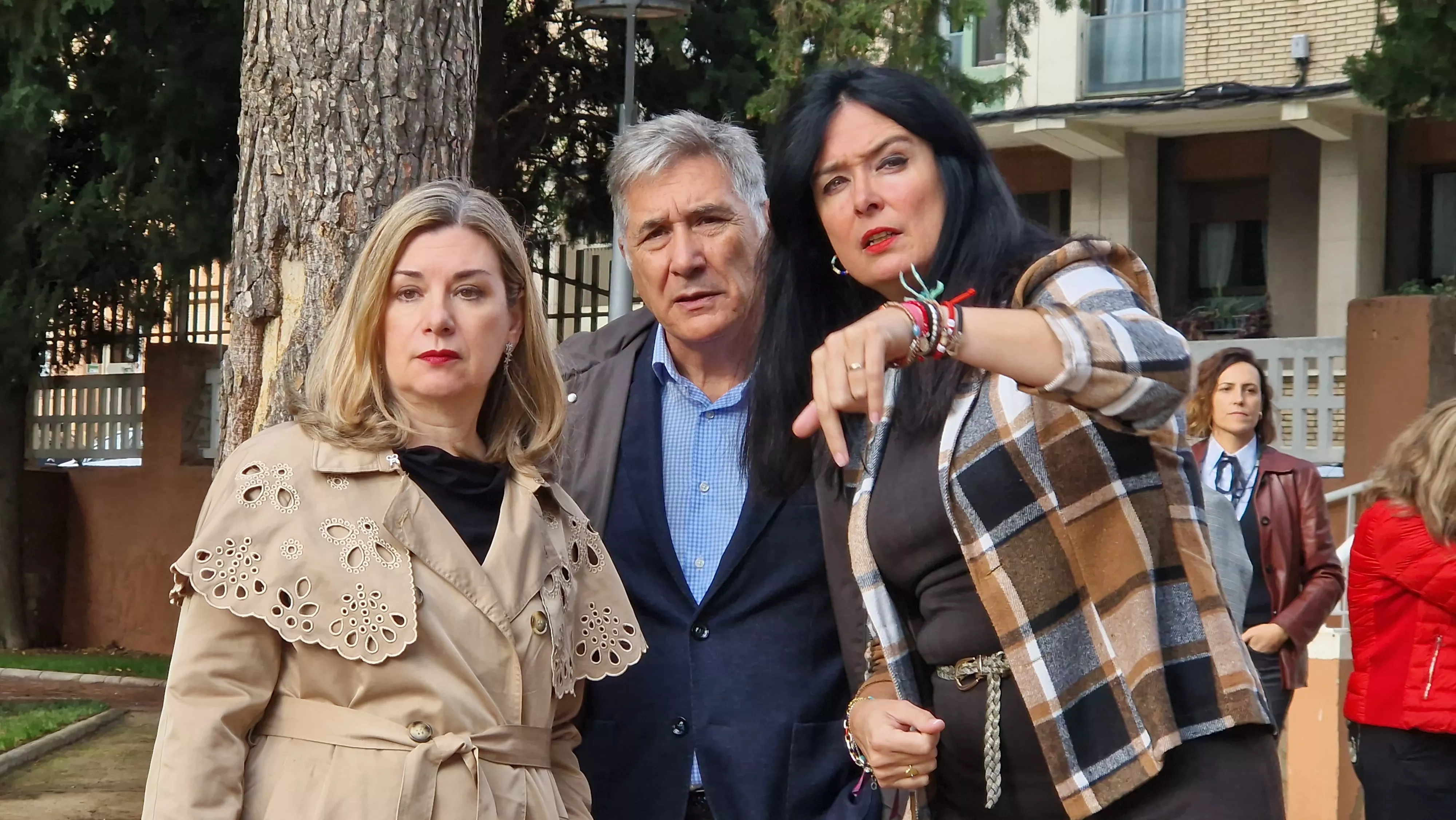 Visita de la consejera Claudia Pérez Forniés a la Escuela Taller del Parque Miguel Servet. Foto Myriam Martínez