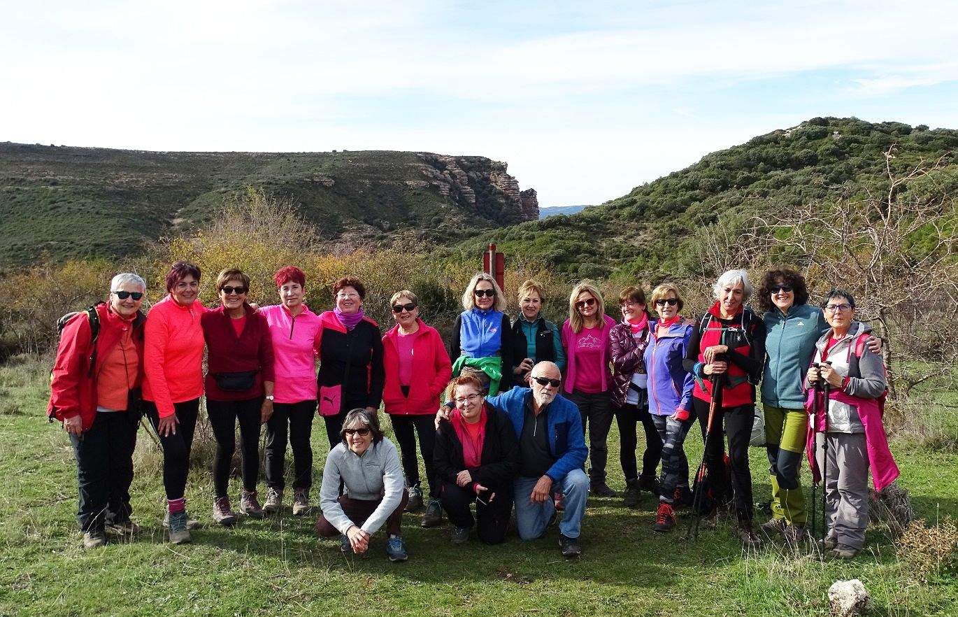 Parte del grupo de la excursión. Foto Alfredo Zazo.