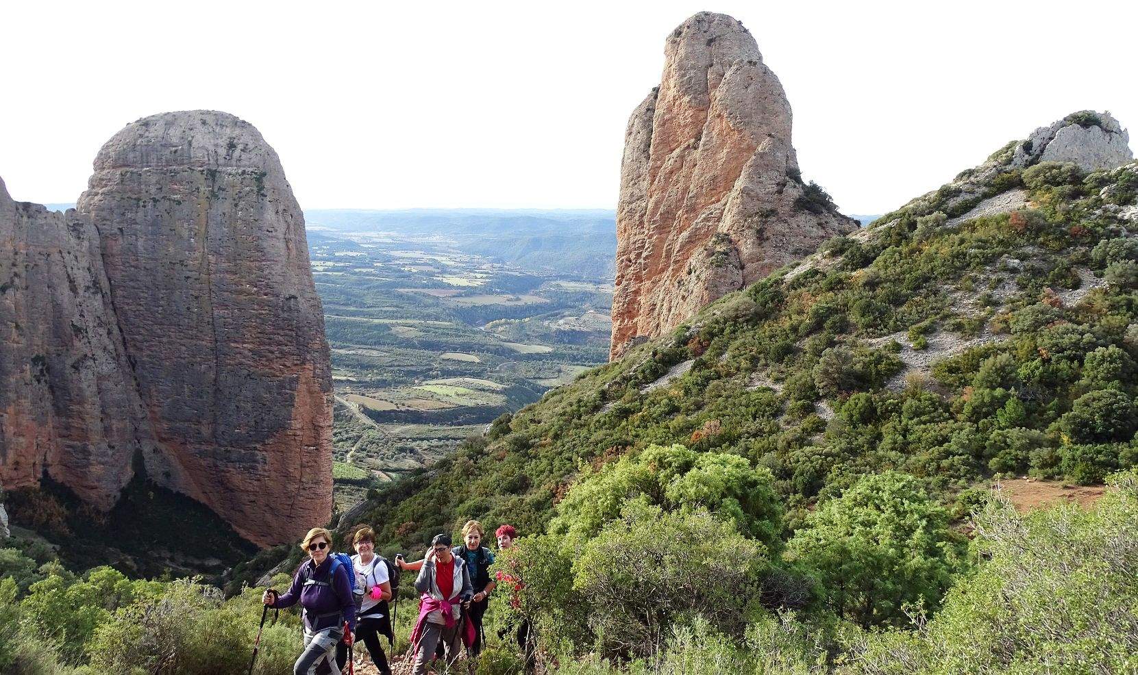 Por el 'Camino del Cielo'. Foto Alfredo Zazo.