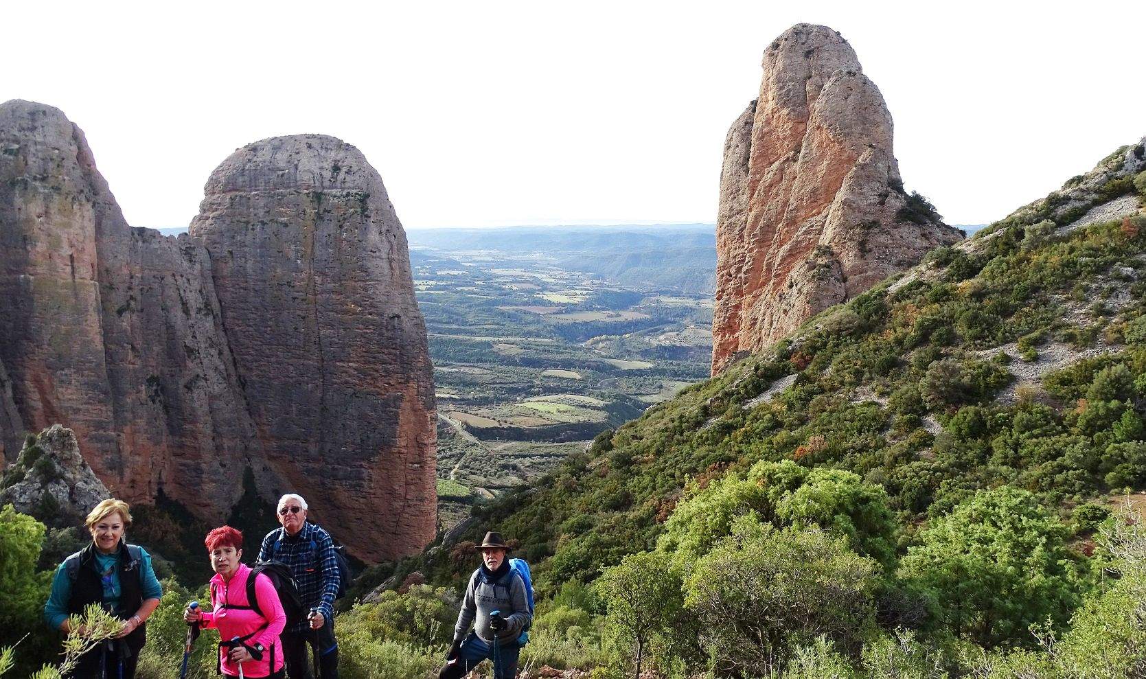 Por el 'Camino del Cielo'. Foto Alfredo Zazo.